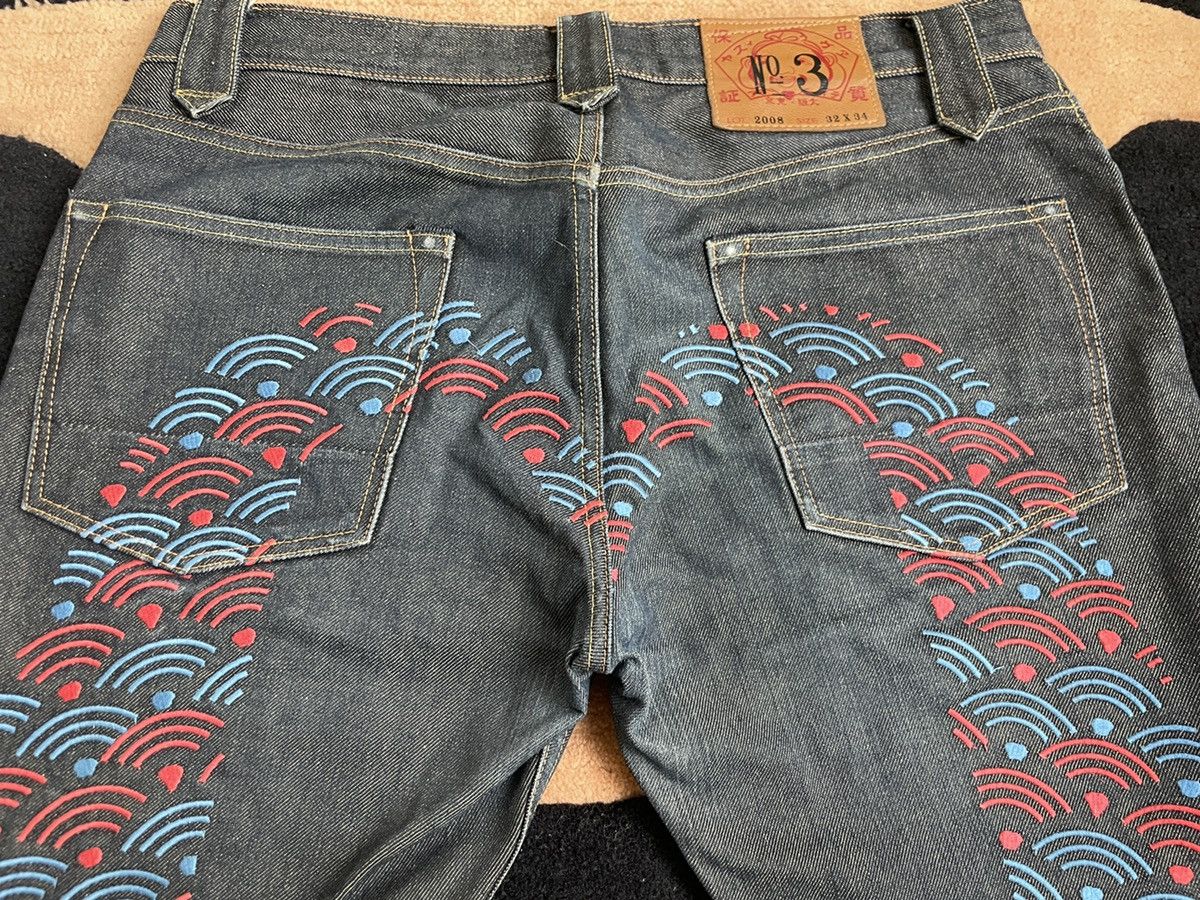 Evisu × Vintage evisu WIFI embroidery daicock style denim jeans size：32x34 Size US 32 / EU 48 - 8 Thumbnail