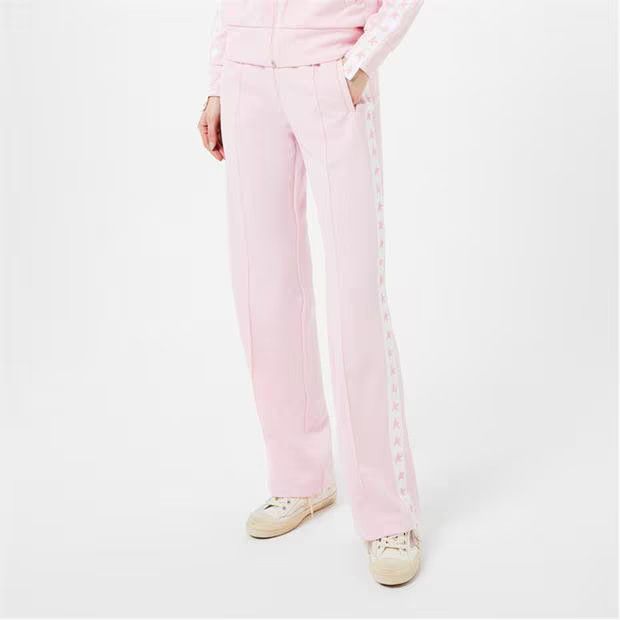 Golden Goose o1g2r1mq1024 Tracksuit Bottoms in Pink & White Size 29" - 4 Thumbnail