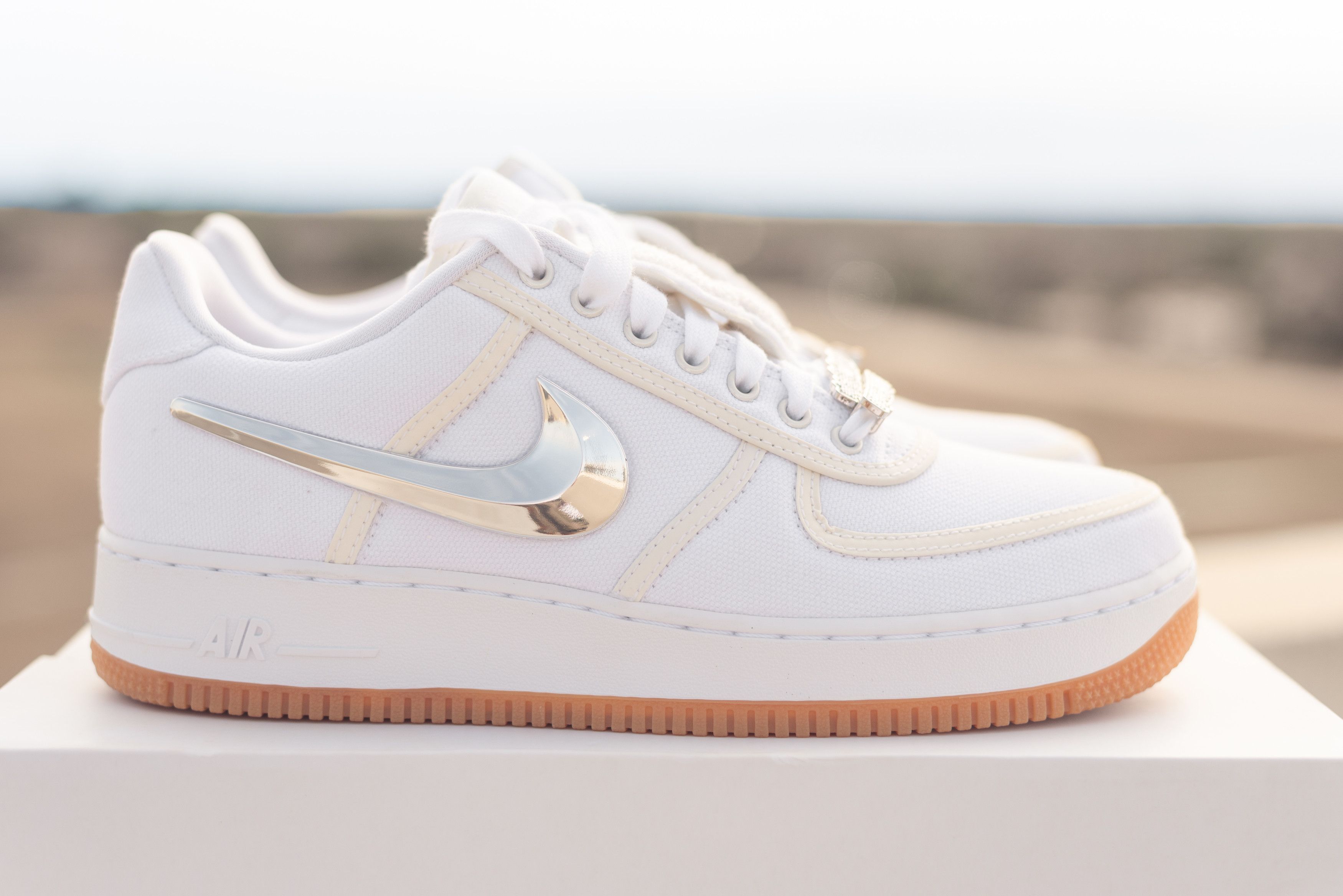 Nike × Travis Scott Nike Travis Scott Air Force 1 (AF100) Size US 9.5 / EU 42-43 - 5 Thumbnail