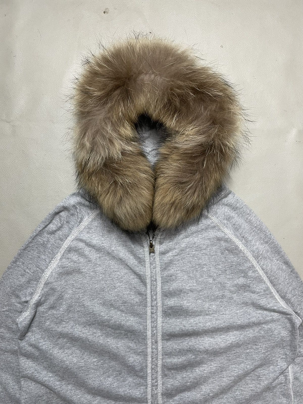 Beauty Beast Eastandstore Distressed Fur Hoodie lgb ifsix style Size US M / EU 48-50 / 2 - 3 Thumbnail
