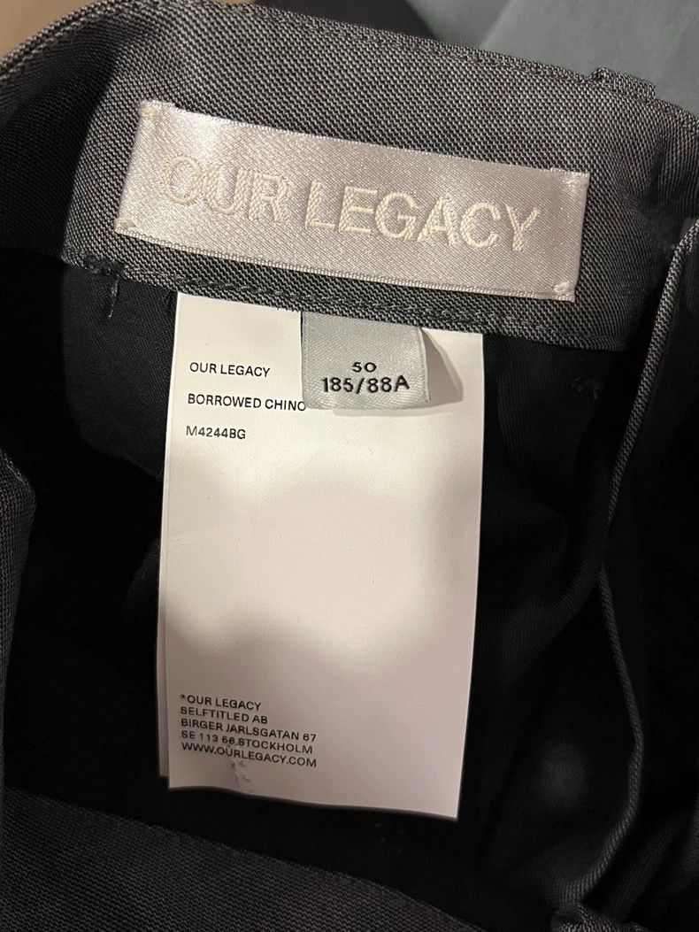 Our Legacy our legacy 24Aw pleated woollen trousers 2504-Nextarrow Size US 34 / EU 50 - 3 Thumbnail