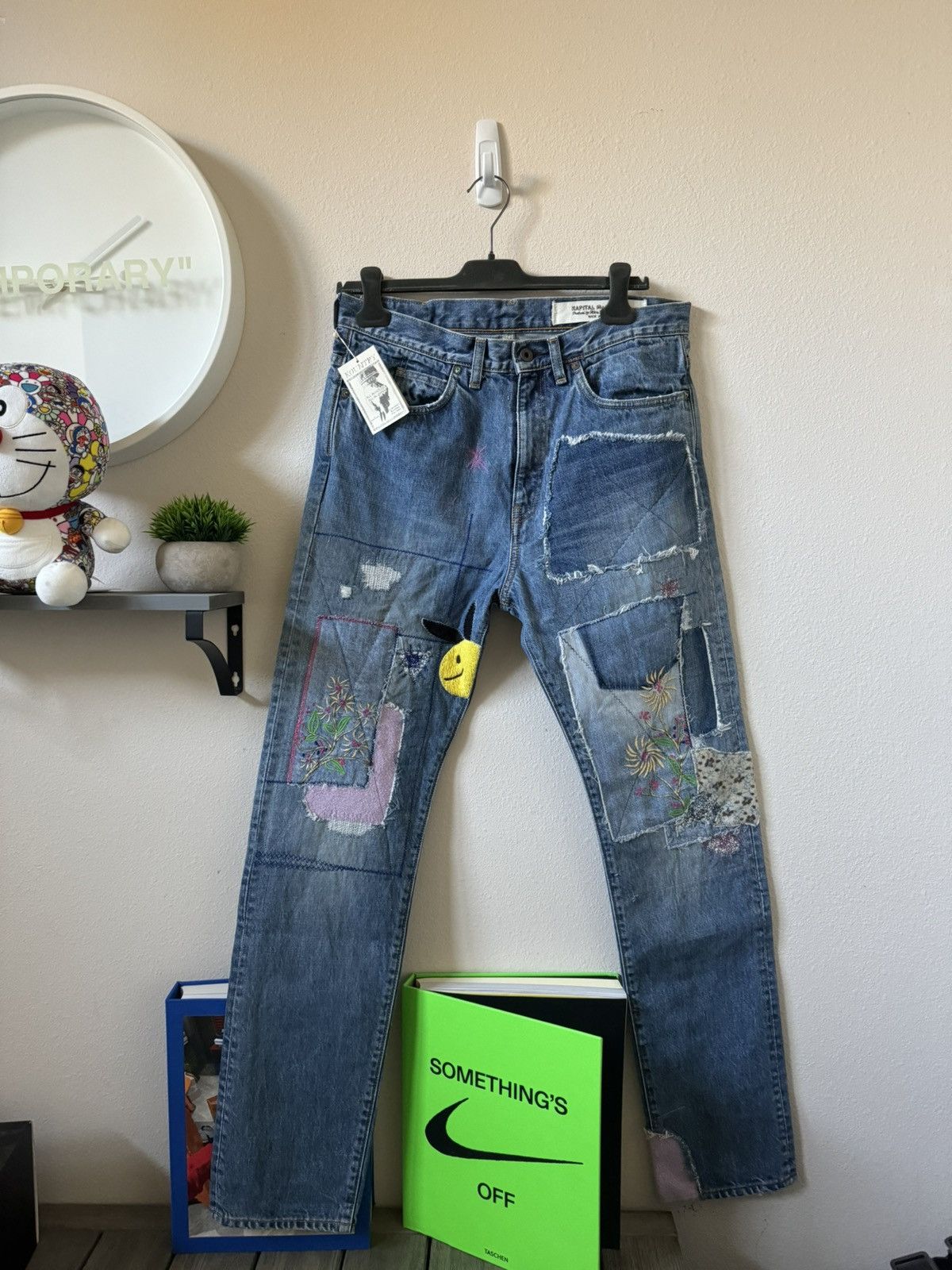 Kapital Kapital Patchwork OKABILLY Jeans GRAIL Size US 32 / EU 48 - 1 Thumbnail
