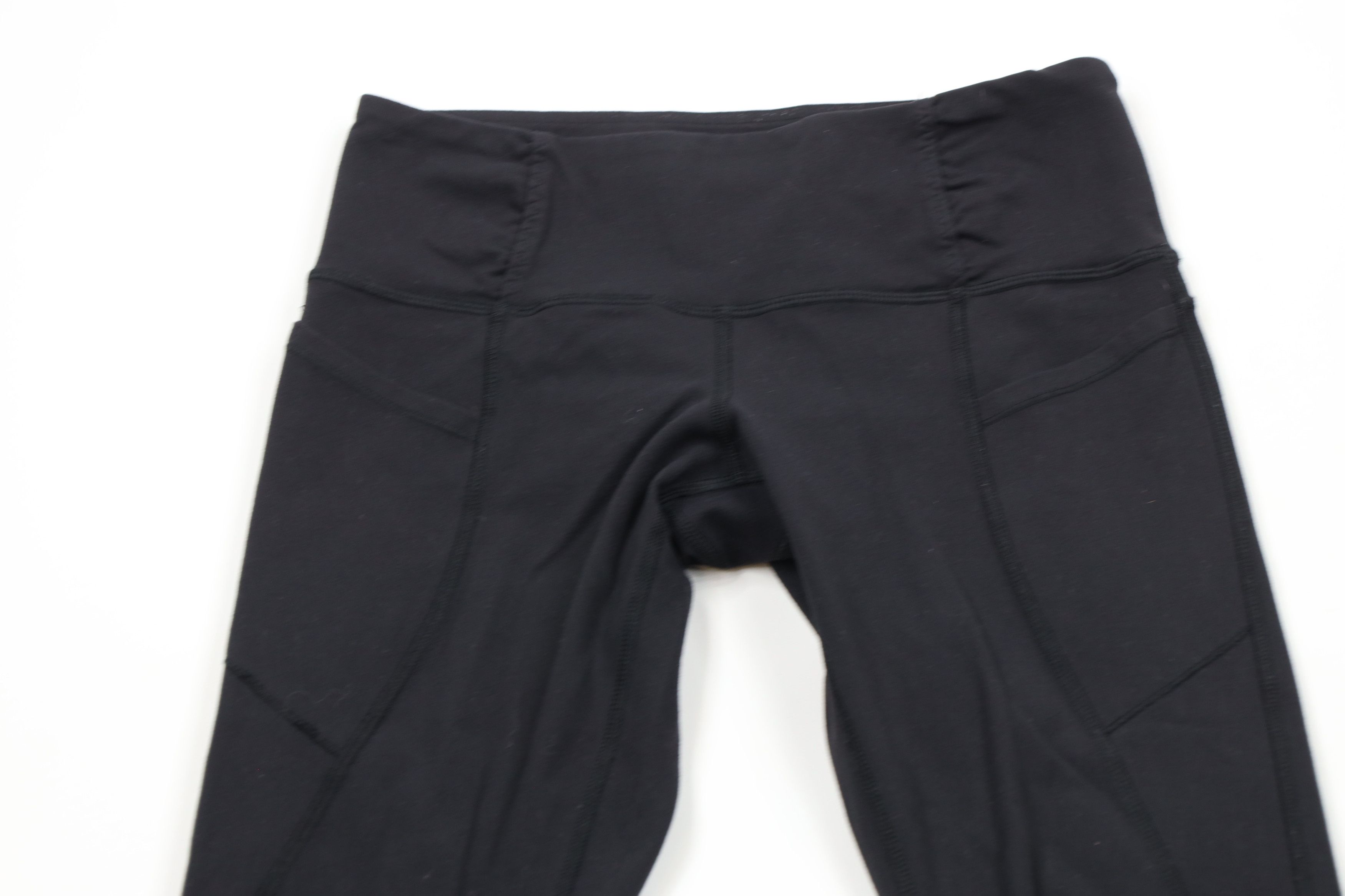 Lululemon × Vintage Lululemon Cropped Speed Training Tights Yoga Pants Black Size 27" / US 4 / IT 40 - 2 Thumbnail