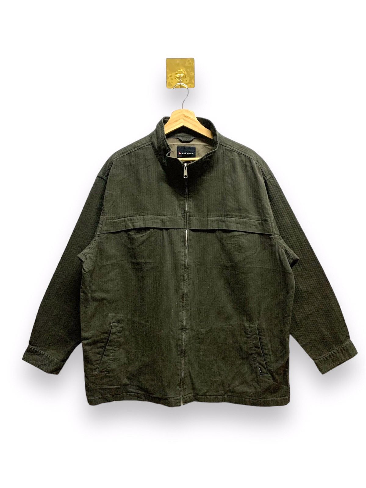 Airwalk AIRWALK Corduroy Zipper Jacket Size US XXL / EU 58 / 5 - 1 Thumbnail
