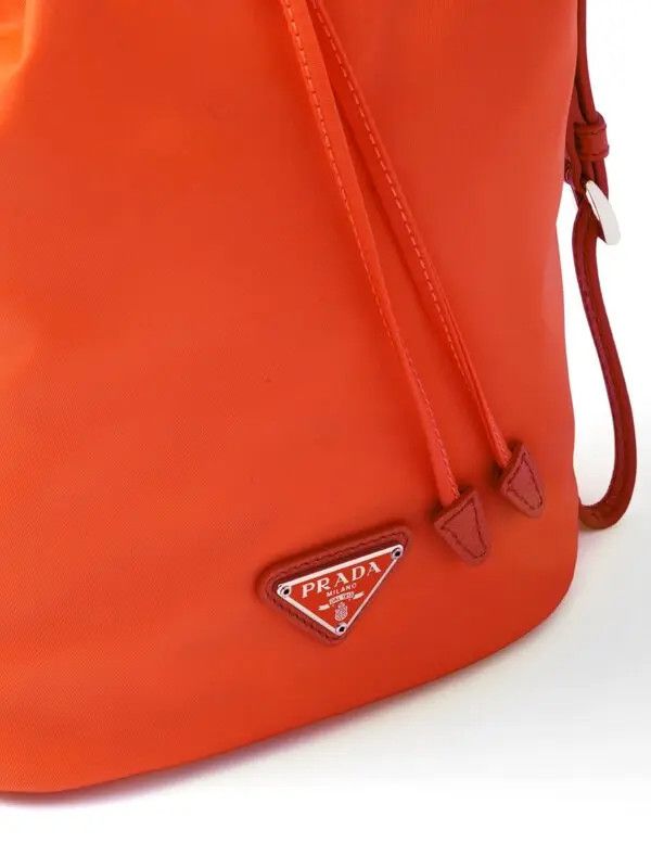 Prada o1srvl11e0624 Size: OS / Bucekt Pouch in Orange Size ONE SIZE - 5 Thumbnail