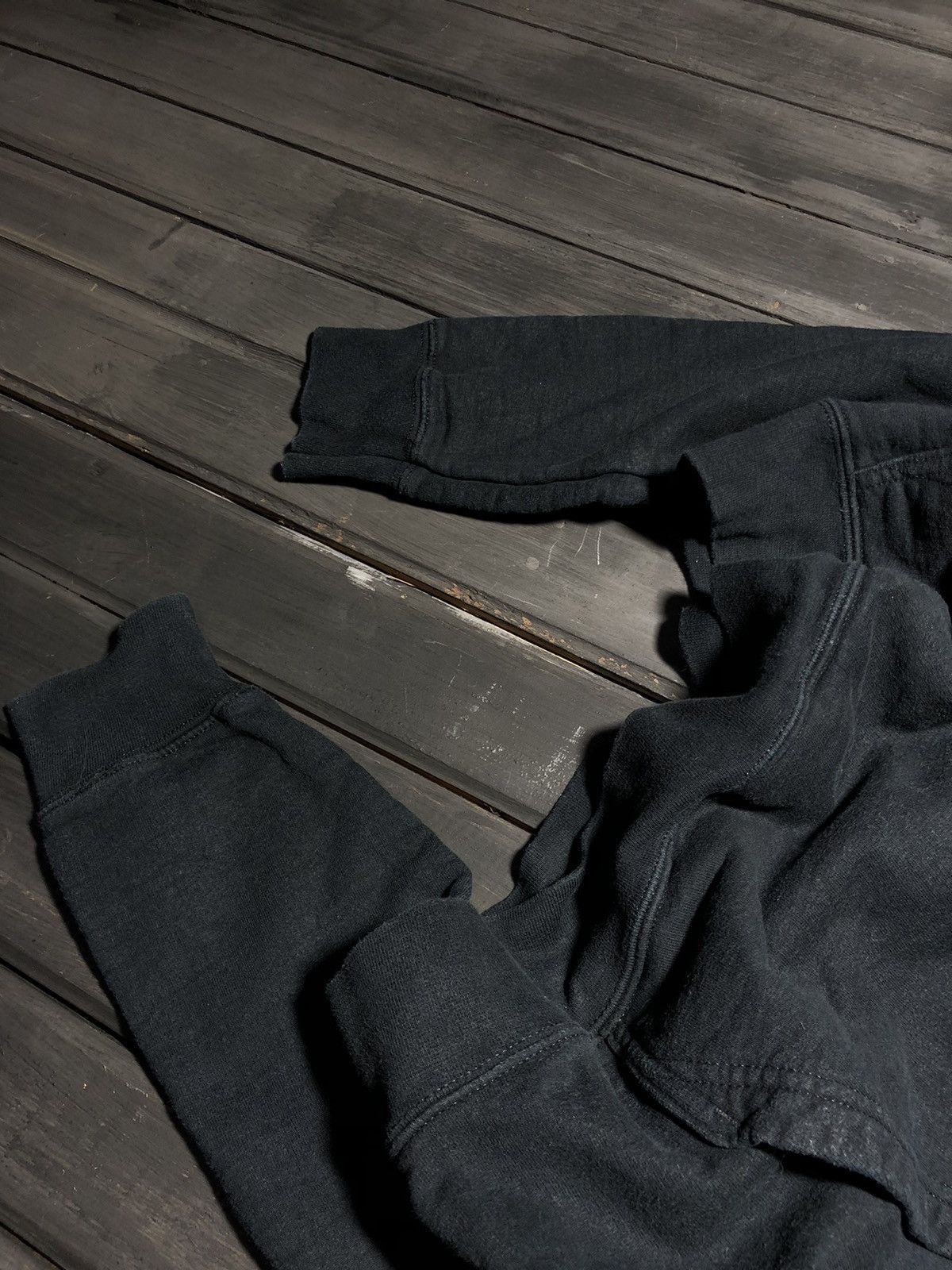 Hysteric Glamour × Vintage VTG ARCHIVE RICK OWENS STYLE WASHED AVANT GARDE ZIP HOODIE Size US S / EU 44-46 / 1 - 3 Thumbnail