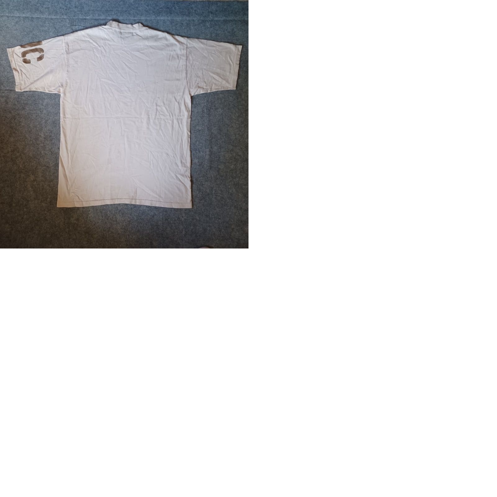 Vintage VINTAGE AriZona Jeans Co T Shirt L Beige 100% Cotton Retro Deadstock USA Graphic Print Crew Neck Short Sleeve Men 90s Streetwear Size US L / EU 52-54 / 3 - 9 Thumbnail