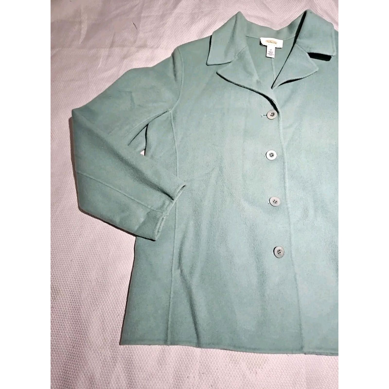 Talbots VINTAGE Talbots Womens Blazer Shirt? Size XL / US 12-14 / IT 48-50 - 3 Thumbnail