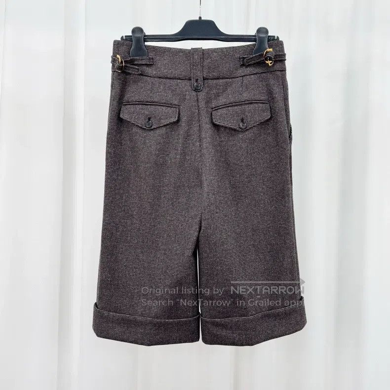 Gucci Gucci Woollen tweed plaid shorts Size US 38 / EU 54 - 2 Thumbnail