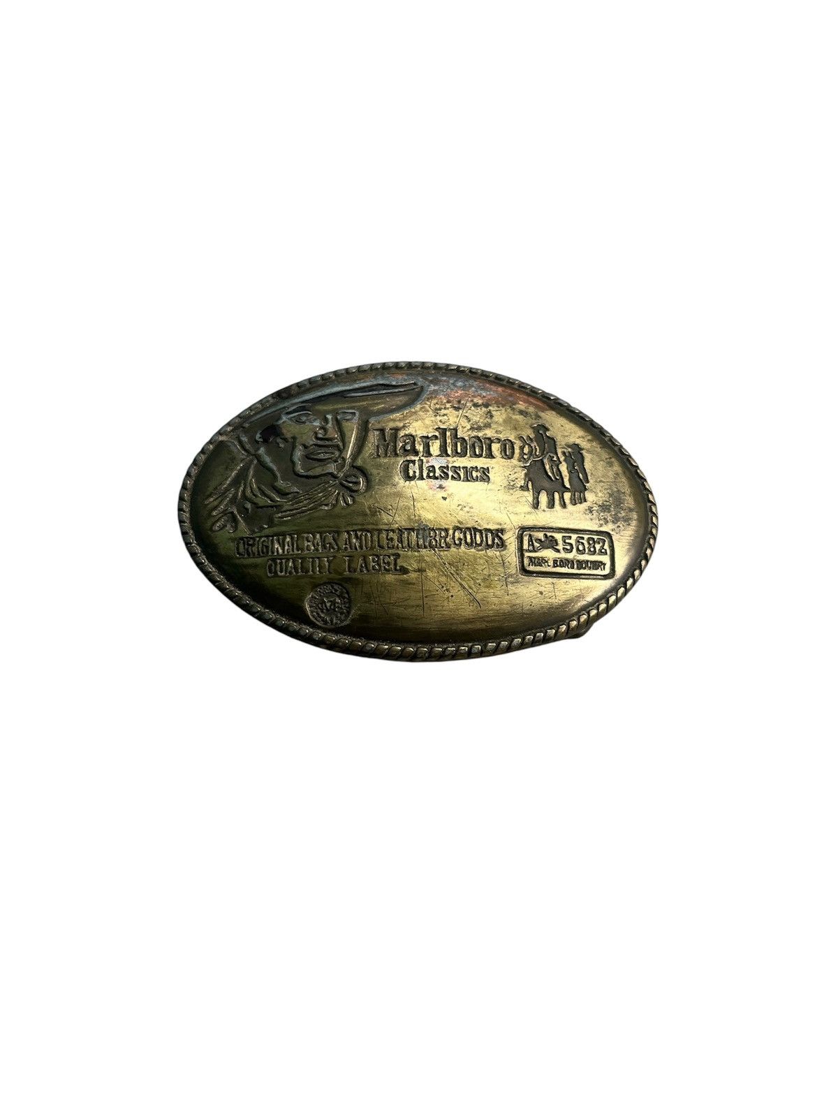Marlboro Buckle Vintage Marlboro Size ONE SIZE - 1 Thumbnail