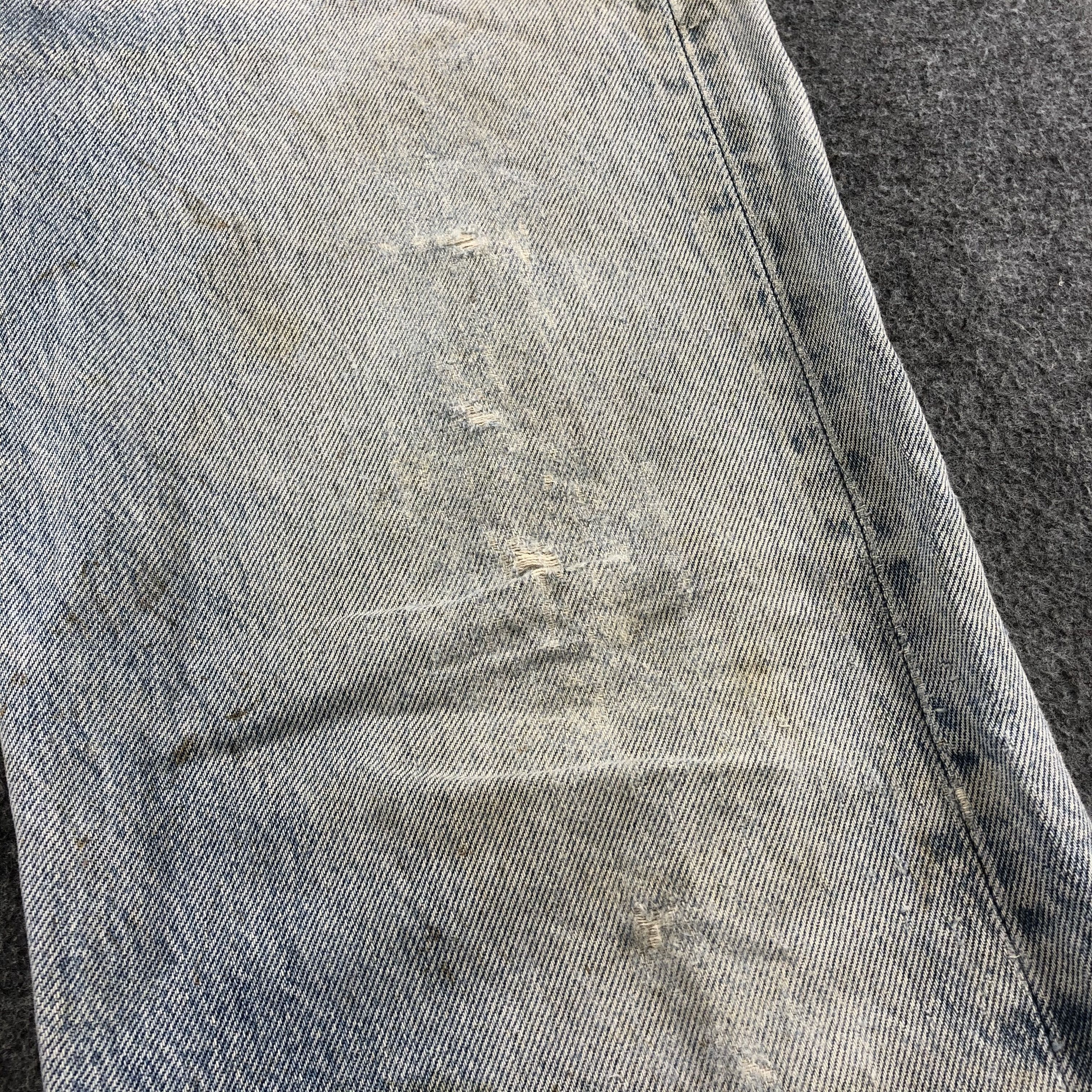 Levi's Vintage Blue Wash Levis 501 Jeans-J2578 Size US 32 / EU 48 - 13 Thumbnail