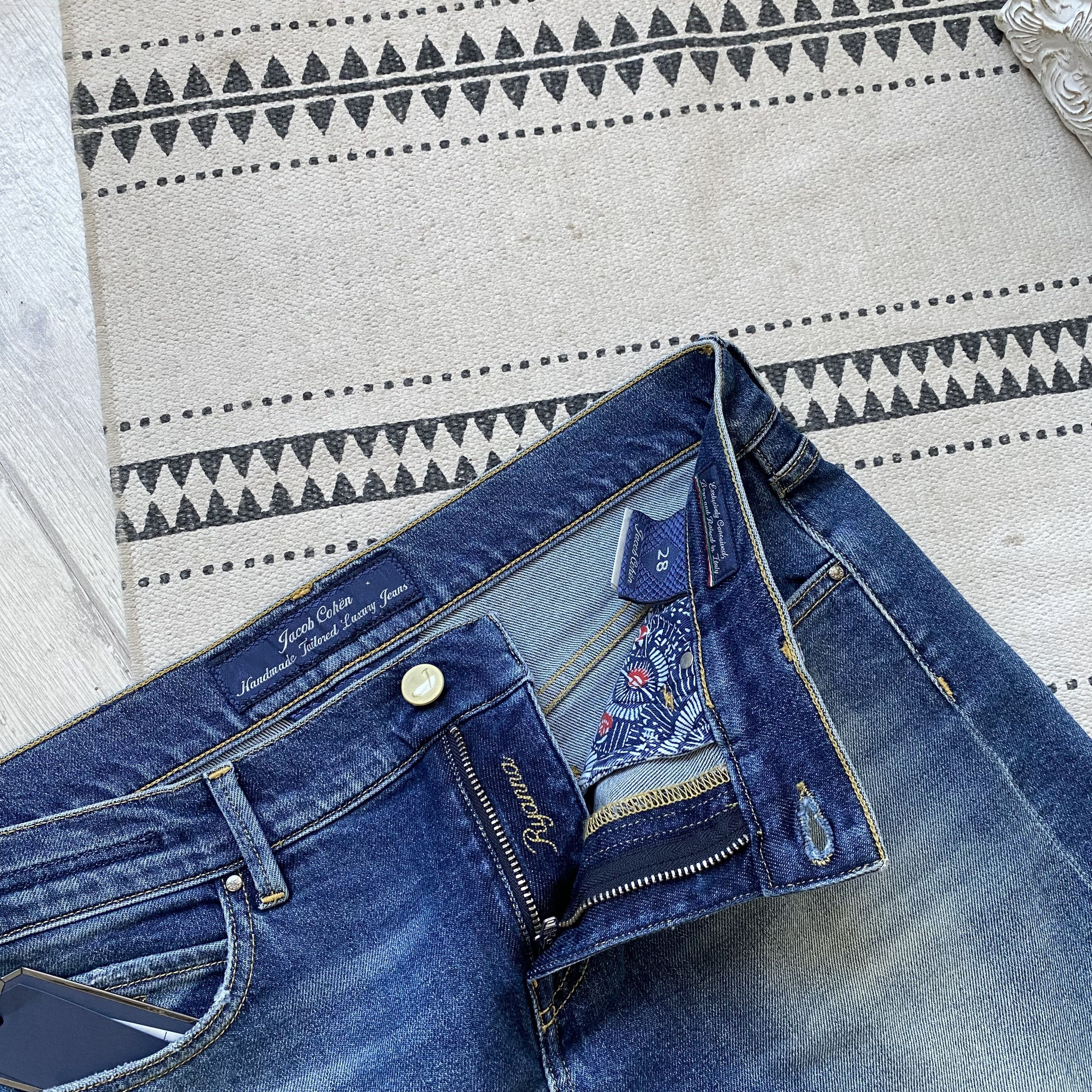 Jacob Cohen 2000s Y2K Jacob Cohen denim mini skirt Miss Sixty vibe Size 28" / US 6 / IT 42 - 6 Thumbnail