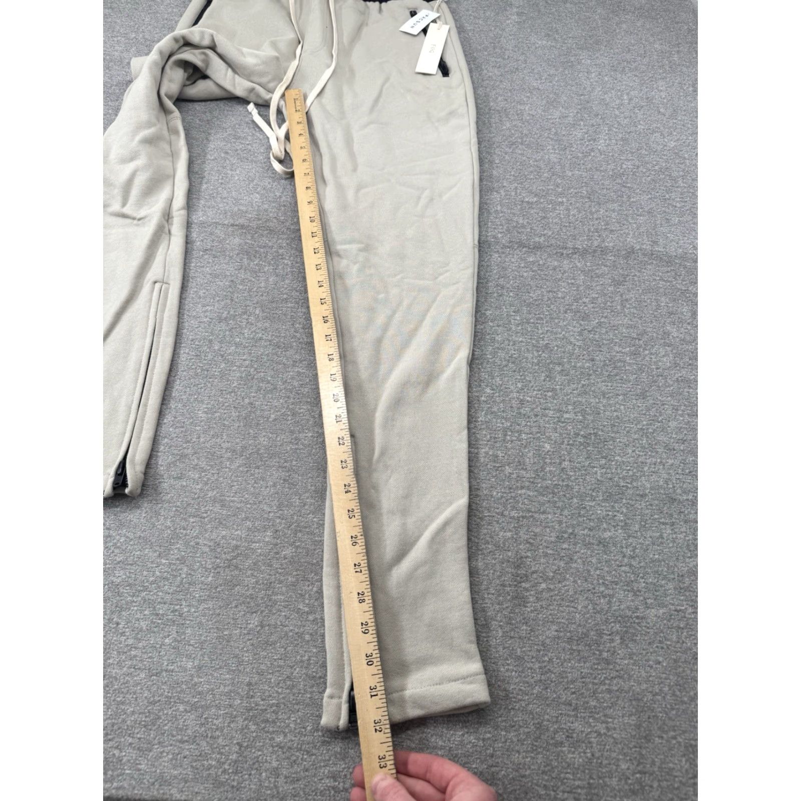 Fear of God Fear of God Sweatpants PacSun Adult Large Beige 32" Size US 33 - 3 Thumbnail