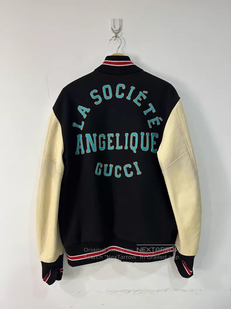 Gucci Gucci Black and white patchwork baseball uniform Size US L / EU 52-54 / 3 - 2 Thumbnail