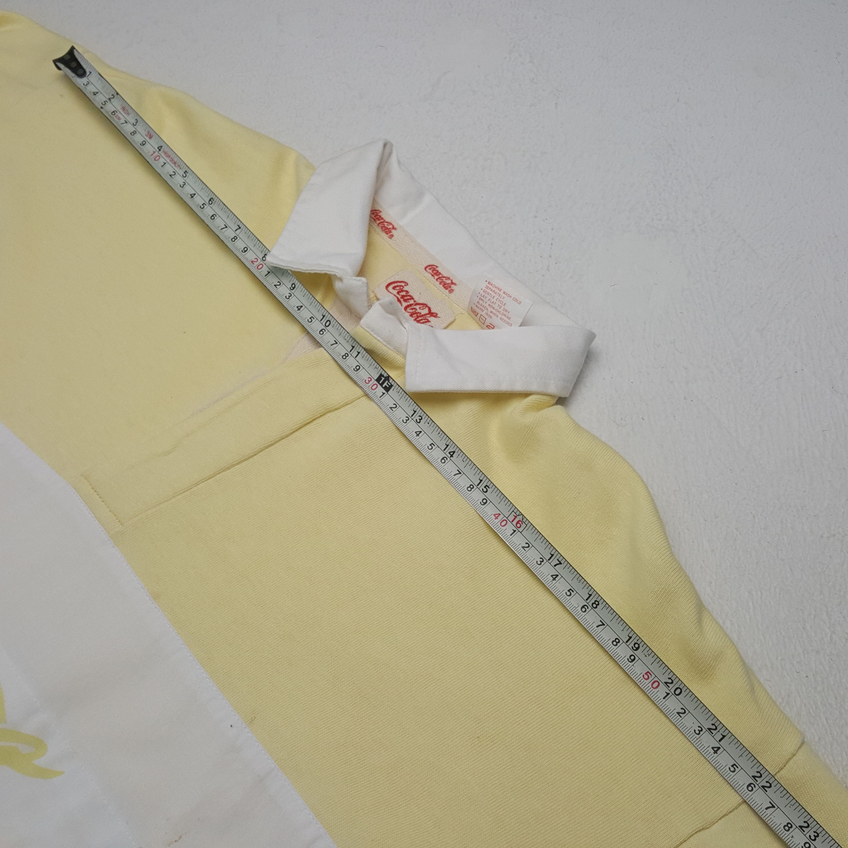 Coca Cola × Rap Tees × Vintage Vintage COCA COLA Rapper Style Polos Rugby C294N11 Size US L / EU 52-54 / 3 - 6 Thumbnail
