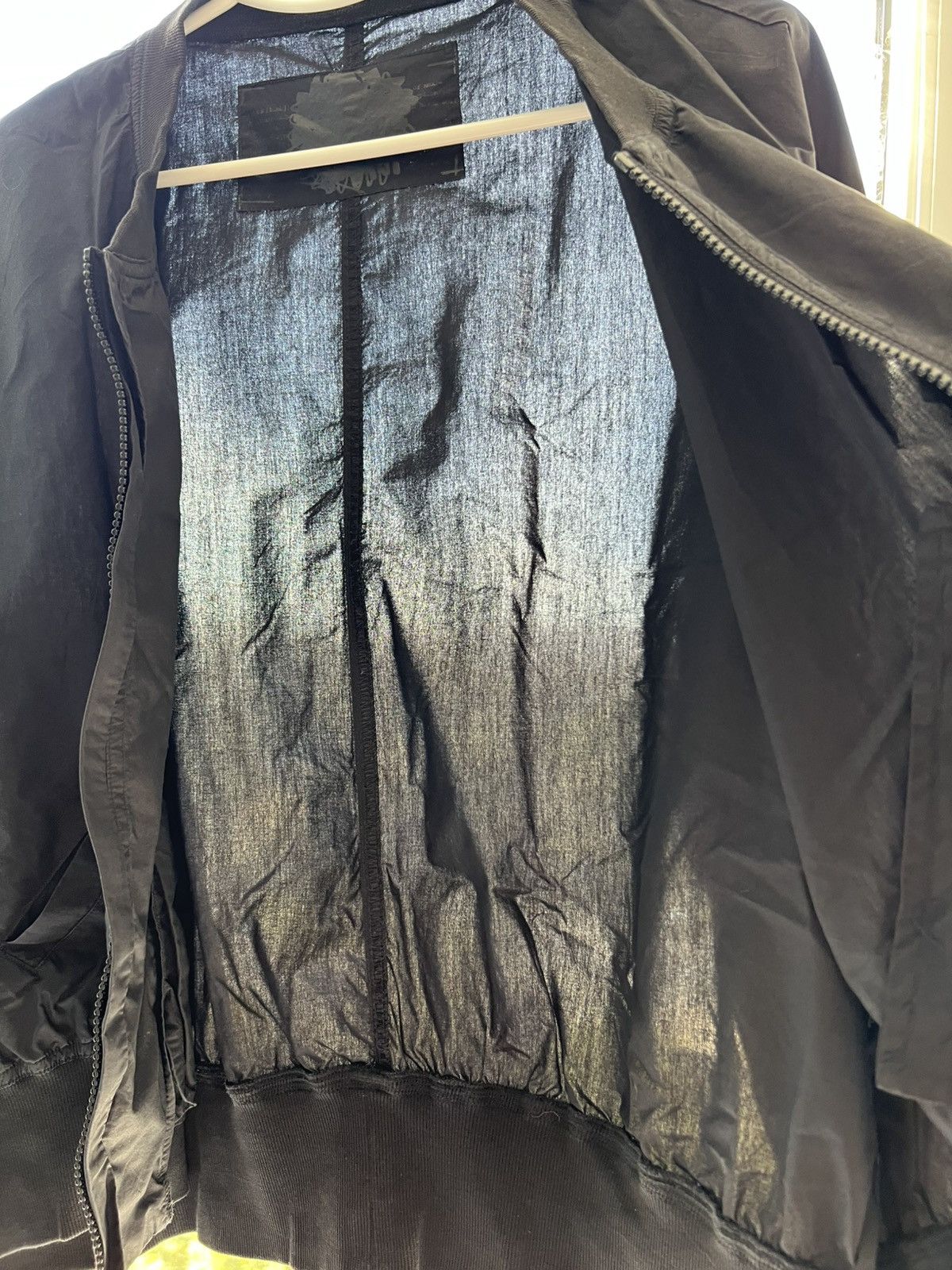 Rundholz Rundholz Lightweight Bomber Jacket Cotton Blend Black Size L Size L / US 10 / IT 46 - 15 Thumbnail