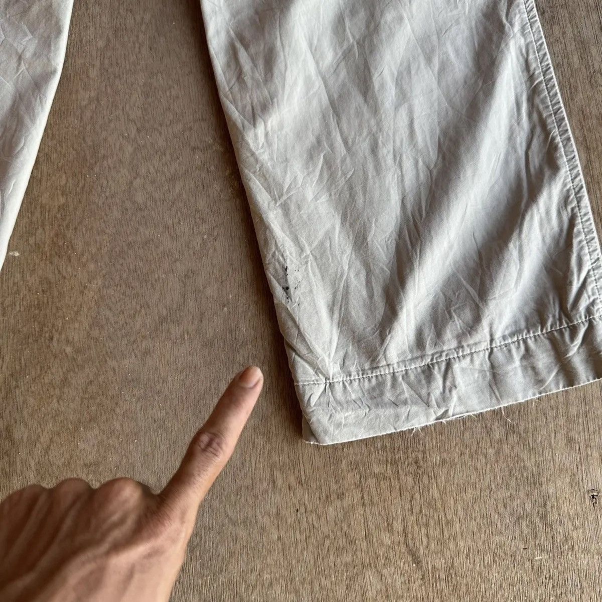 Japanese Brand LACQUER CO. TAILOR KHAKI BLANK TROUSERS PANTS W28 Size US 28 / EU 44 - 13 Thumbnail