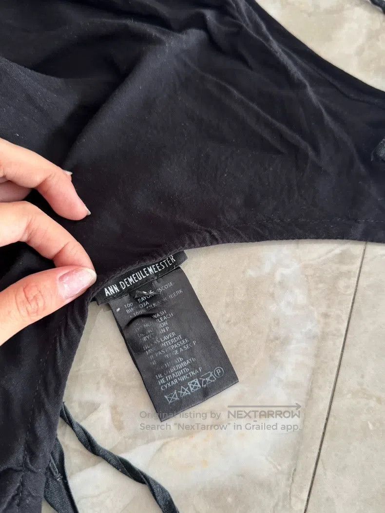 Ann Demeulemeester Ann Demeulemeester Black deconstructed long skirt Size XS / US 0-2 / IT 36-38 - 7 Thumbnail