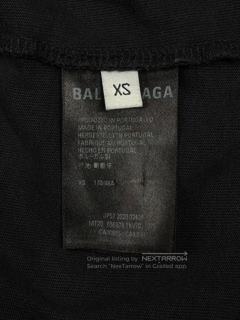 Balenciaga Balenciaga Flame print distressed Tee Size US XS / EU 42 / 0 - 8 Thumbnail