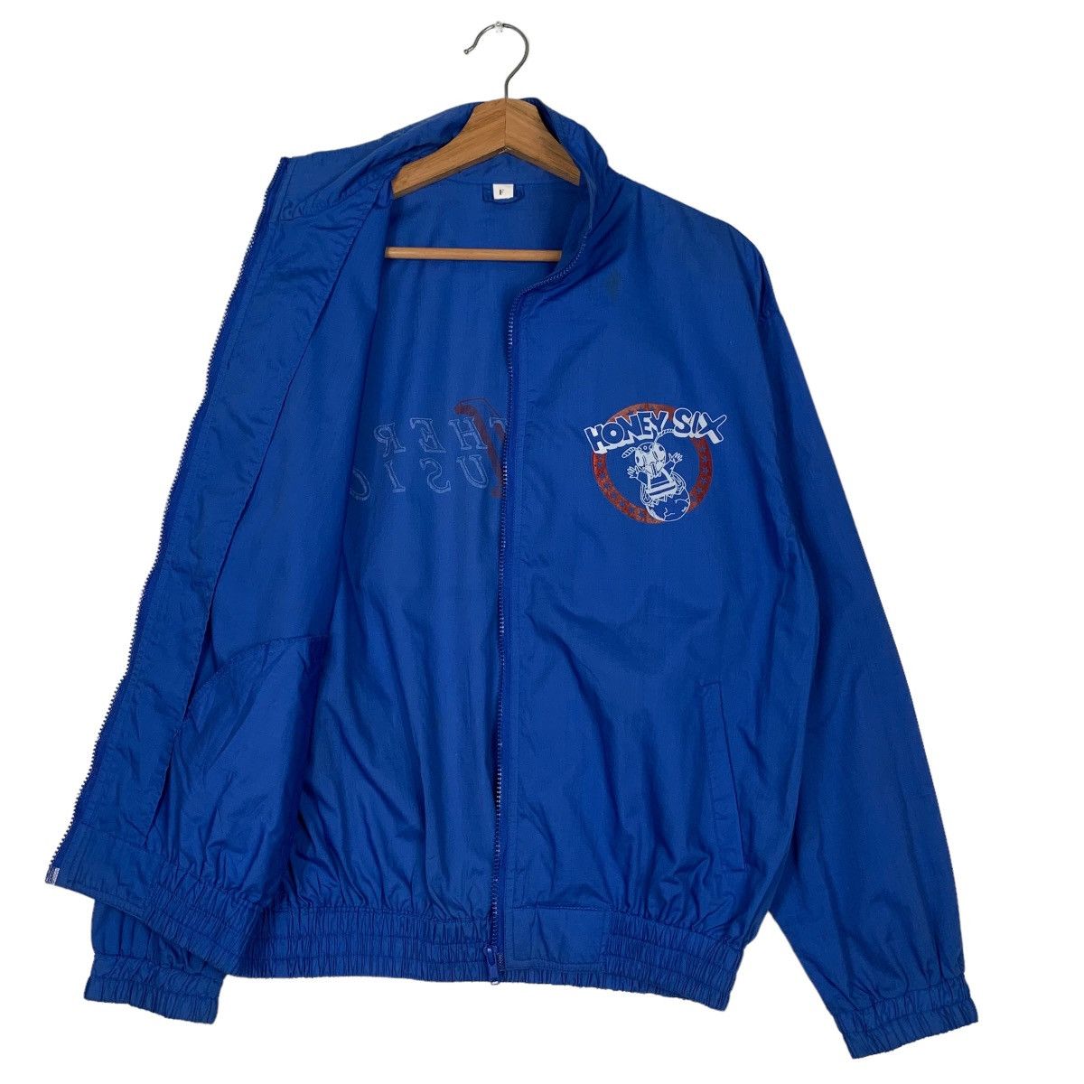 Japanese Brand HONEY SIX BROTHER MUSIC BIG LOGO LIGHT JACKET #0097-C6 Size US M / EU 48-50 / 2 - 10 Thumbnail