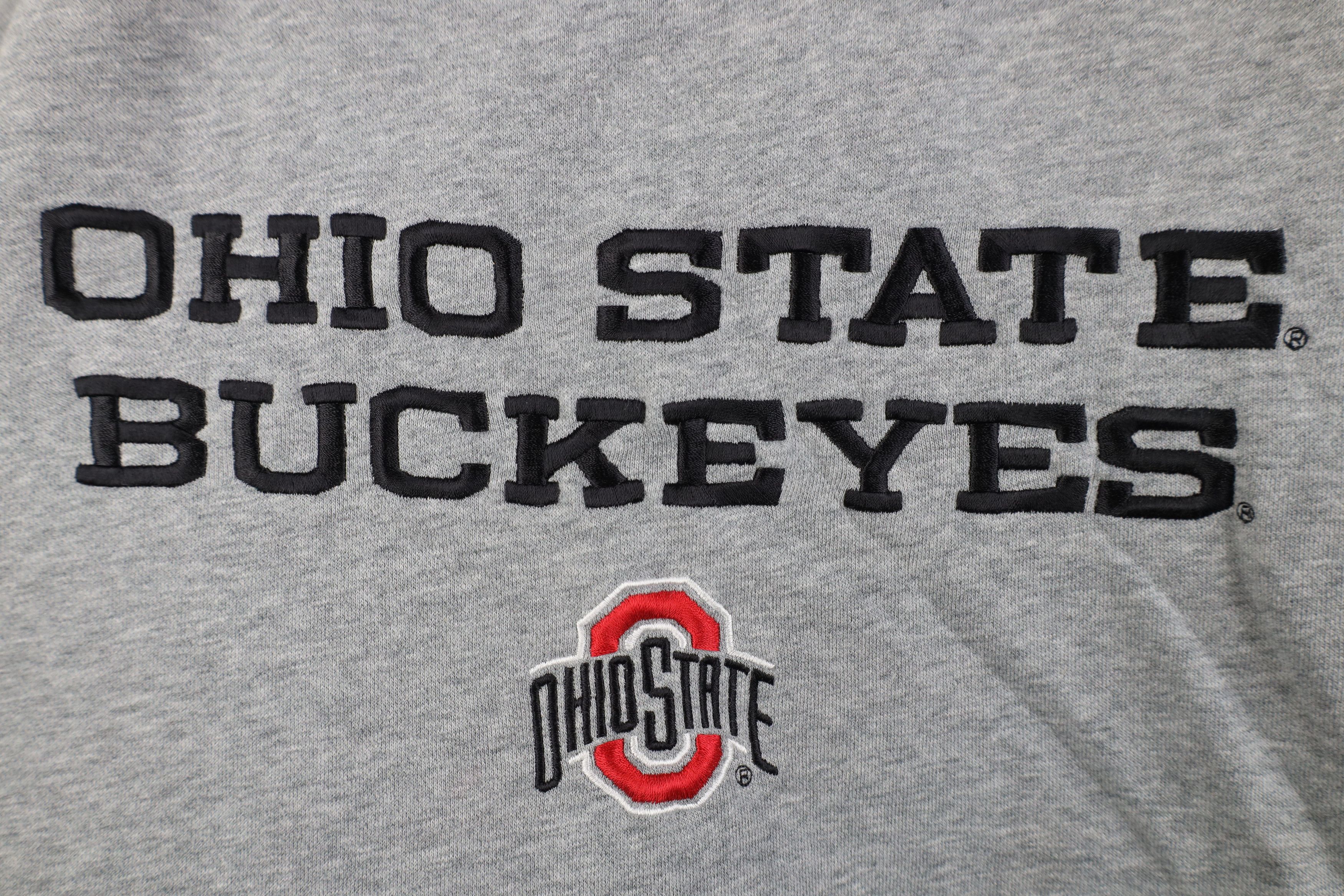 Nike Nike Spell Ohio State University Crewneck Sweatshirt Gray Size US XXL / EU 58 / 5 - 7 Thumbnail