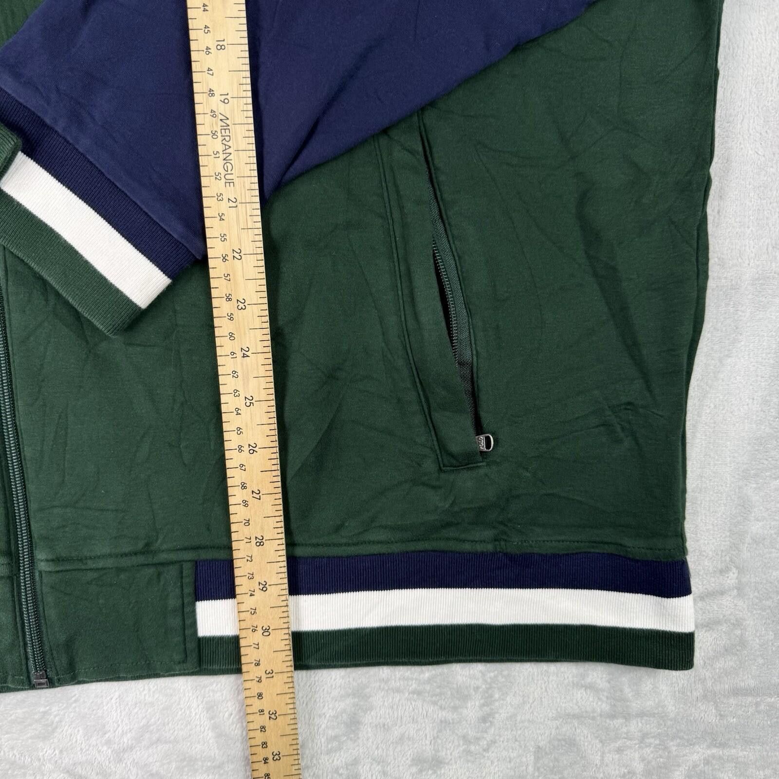 Polo Ralph Lauren Polo Ralph Lauren Big Size Track Jacket 3XB Green Navy Size US XXL / EU 58 / 5 - 6 Thumbnail