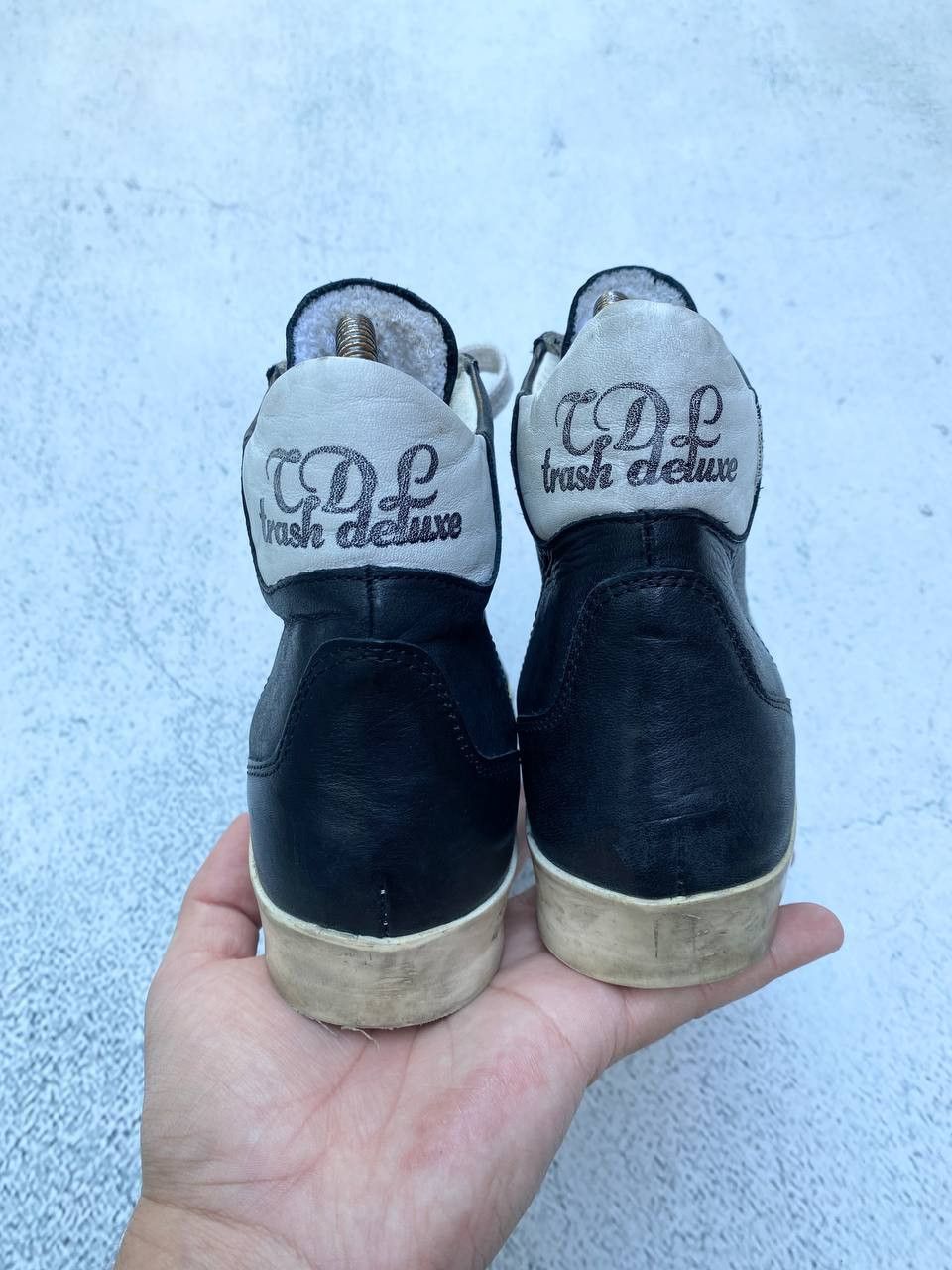 If Six Was Nine Vintage Isabel Marant Golden Goose style Faded Sneakers Size US 7 / IT 37 - 12 Thumbnail