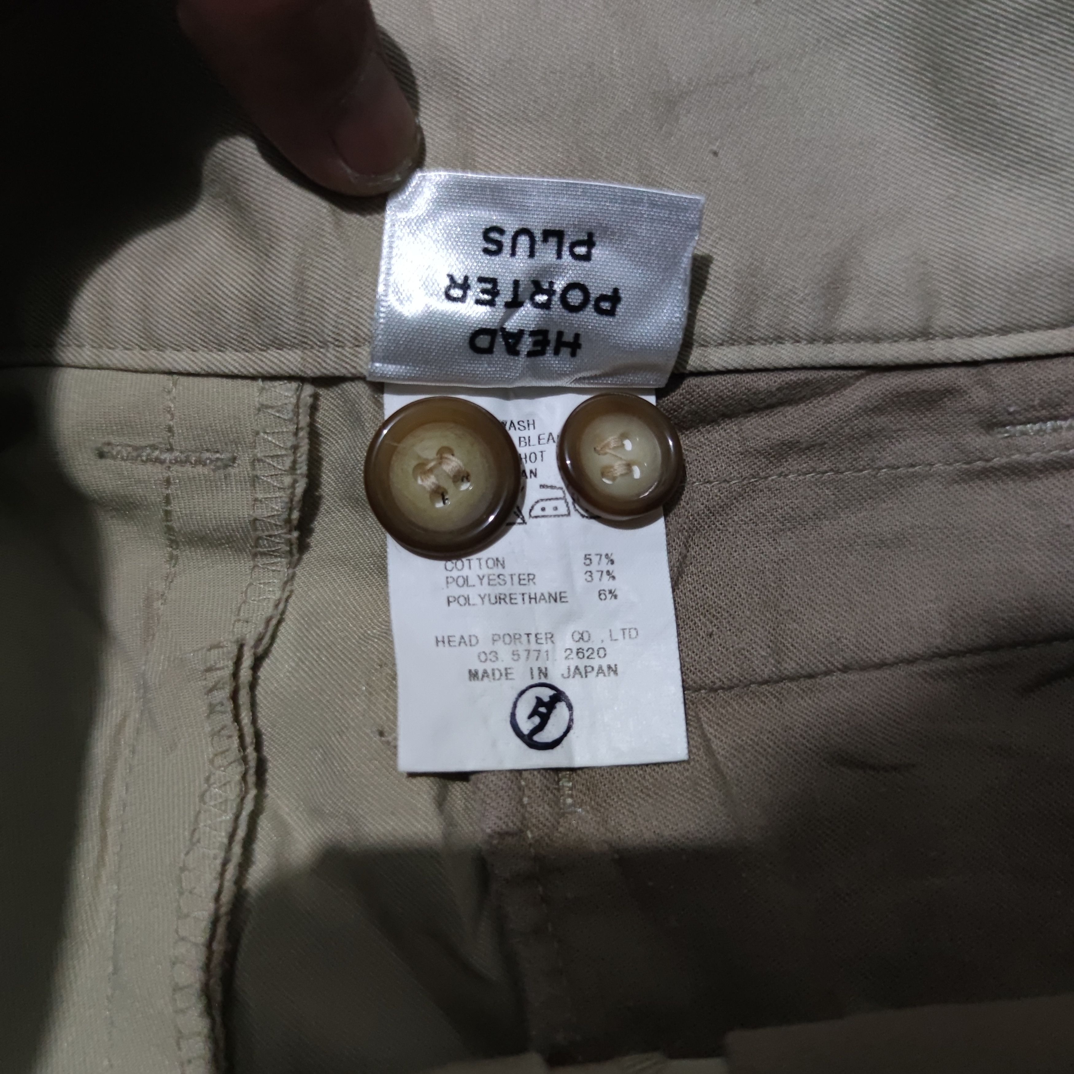 Head Porter × Porter Head Porter Plus Cargo Cropped Pants Size US 29 - 8 Thumbnail