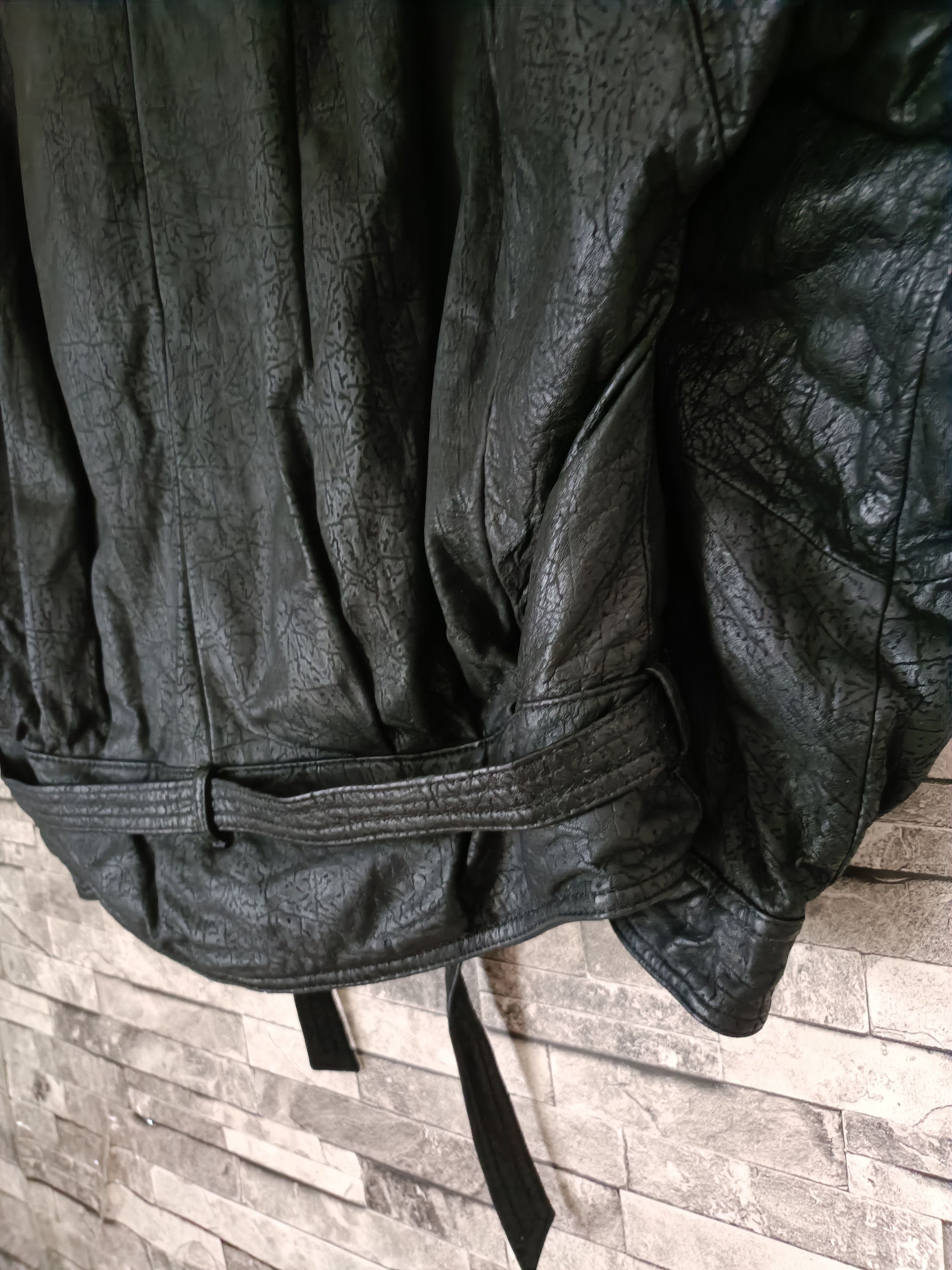Vintage Vintage baraffin oversized batwing leather jacket Size S / US 4 / IT 40 - 6 Thumbnail
