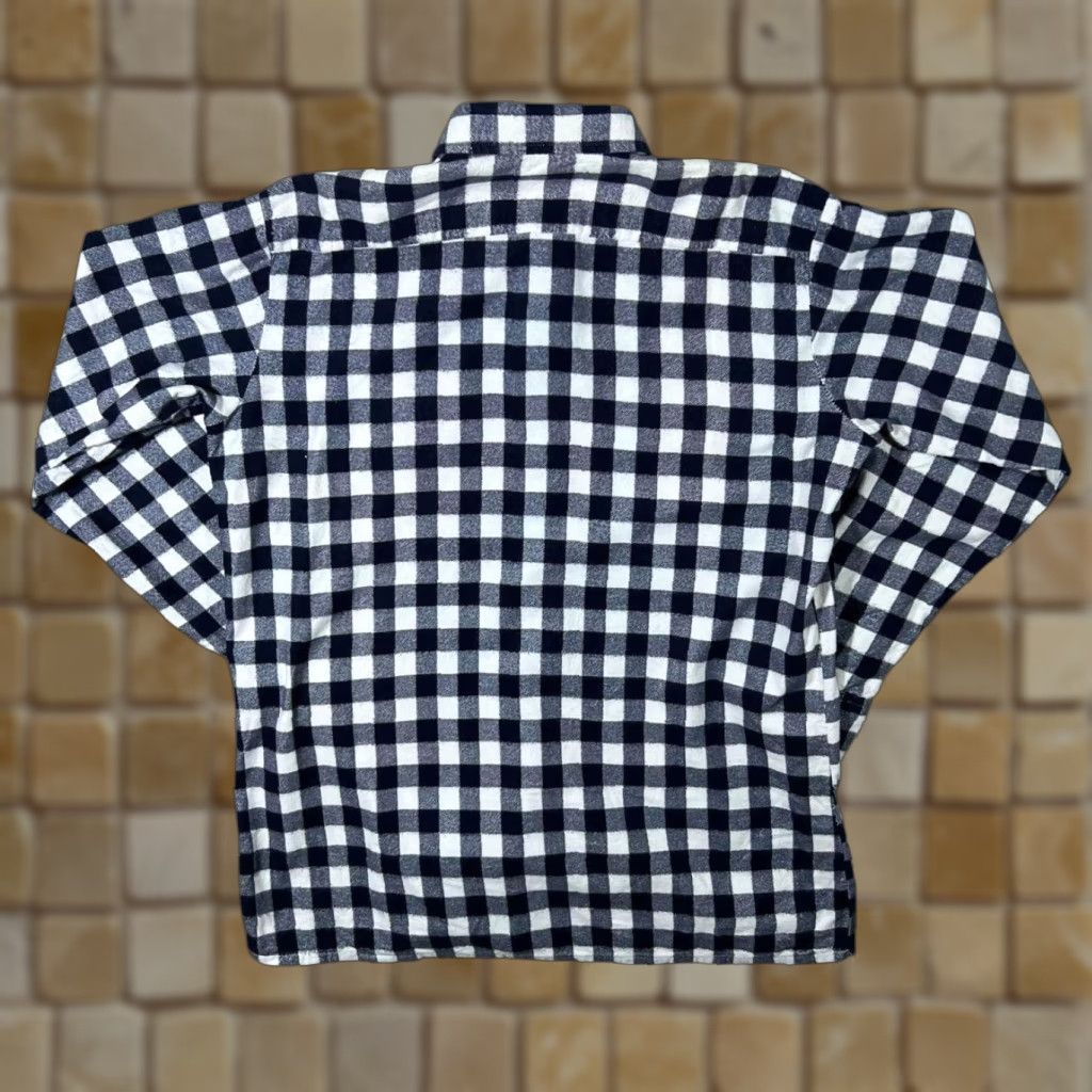 Vintage VINTAGE Friendship Shirt Black White Check Long Sleeve Cotton Flannel Button-Up XL L Mens Size US L / EU 52-54 / 3 - 1 Thumbnail