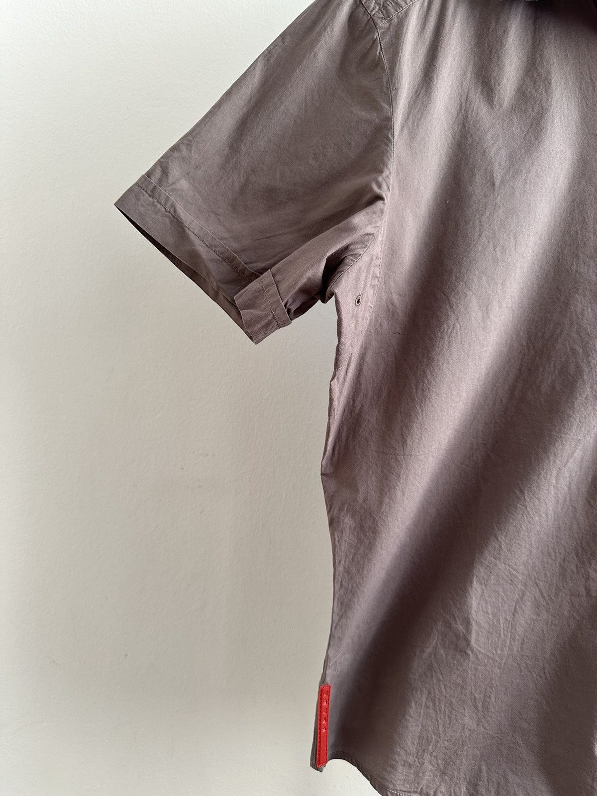 Prada Prada Vintage Sport Collection Luxury Short Sleeve Shirts Size US S / EU 44-46 / 1 - 3 Thumbnail