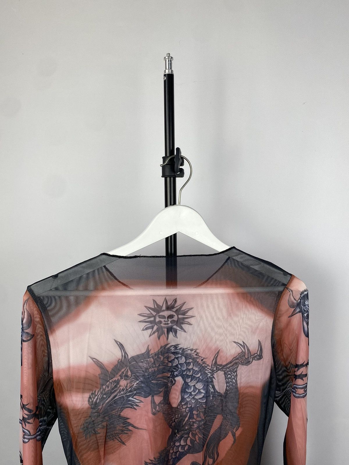 Designer × Japanese Brand Save The Queen Jean Paul Gaultier Style Mesh Top Blouses Size M / US 6-8 / IT 42-44 - 7 Thumbnail