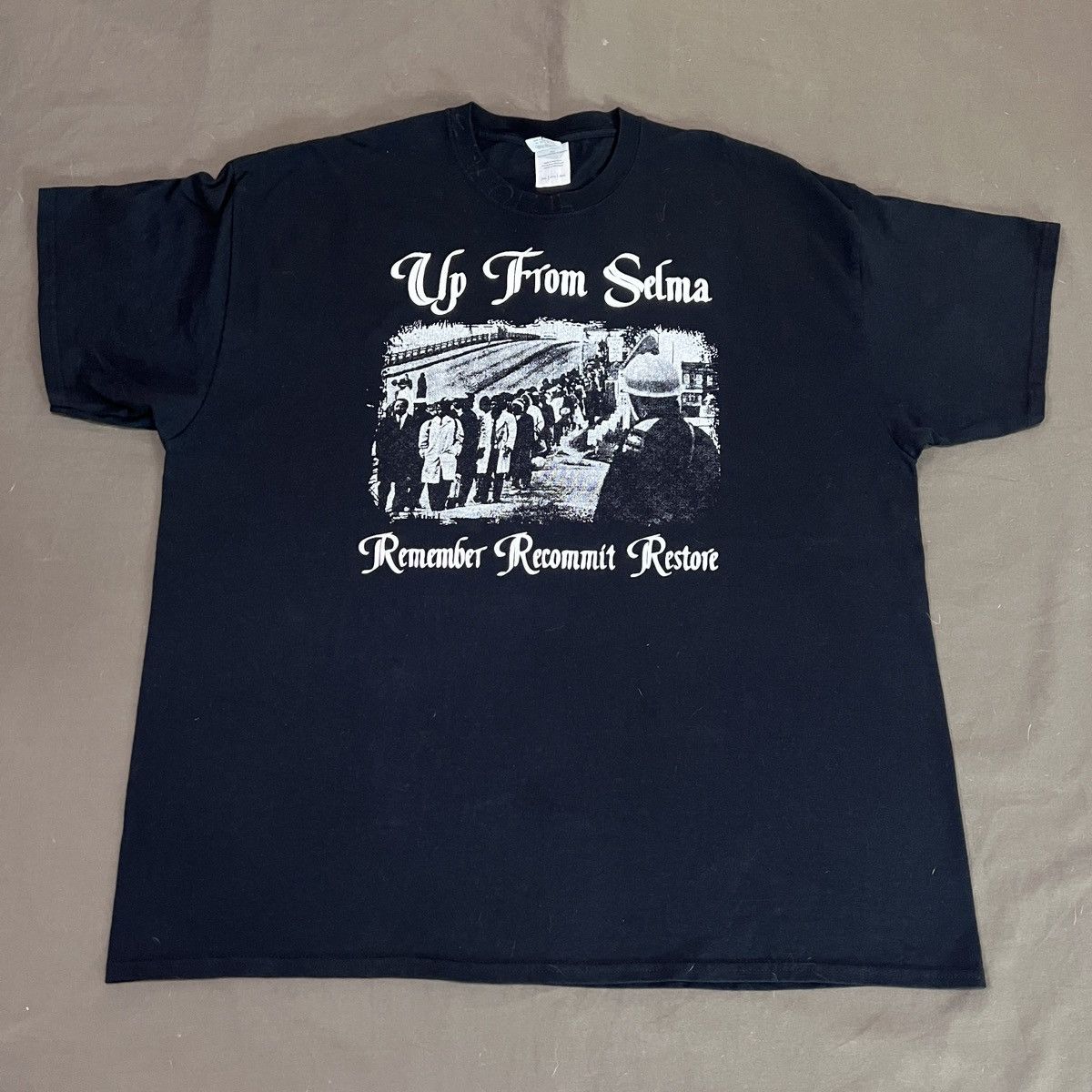 Rap Tees Vintage Y2K up from selma African Americans black history Size US XXL / EU 58 / 5 - 2 Thumbnail