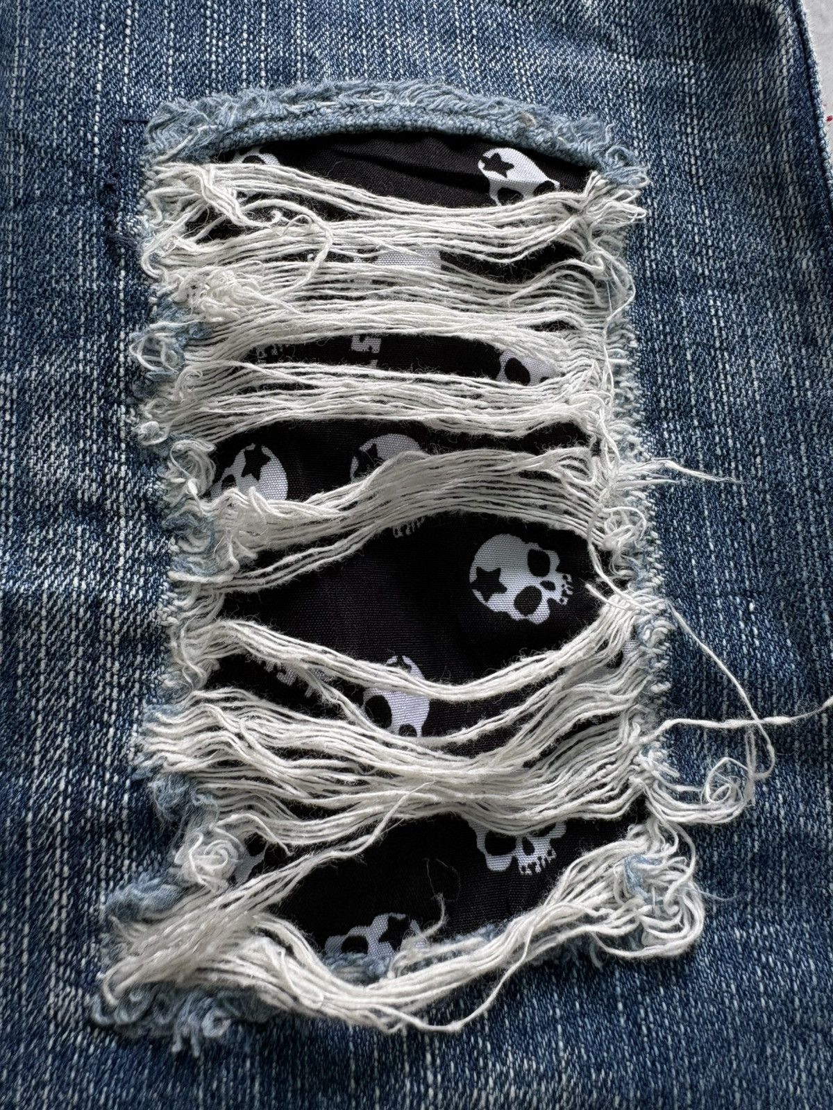 Isamu Katayama Backlash BA-TSU Studio Skull Pants Size US 27 - 7 Thumbnail