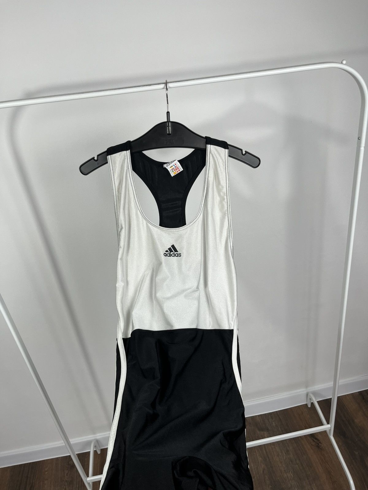 Adidas Vintage Adidas Cycling Jersey Sleeveless Black White XL Size US XL / EU 56 / 4 - 8 Thumbnail