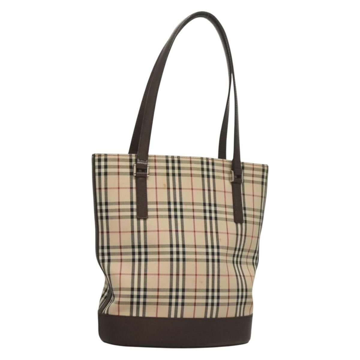 Burberry Burberry Nova Check Tote canvas check pattern Size ONE SIZE - 1 Thumbnail