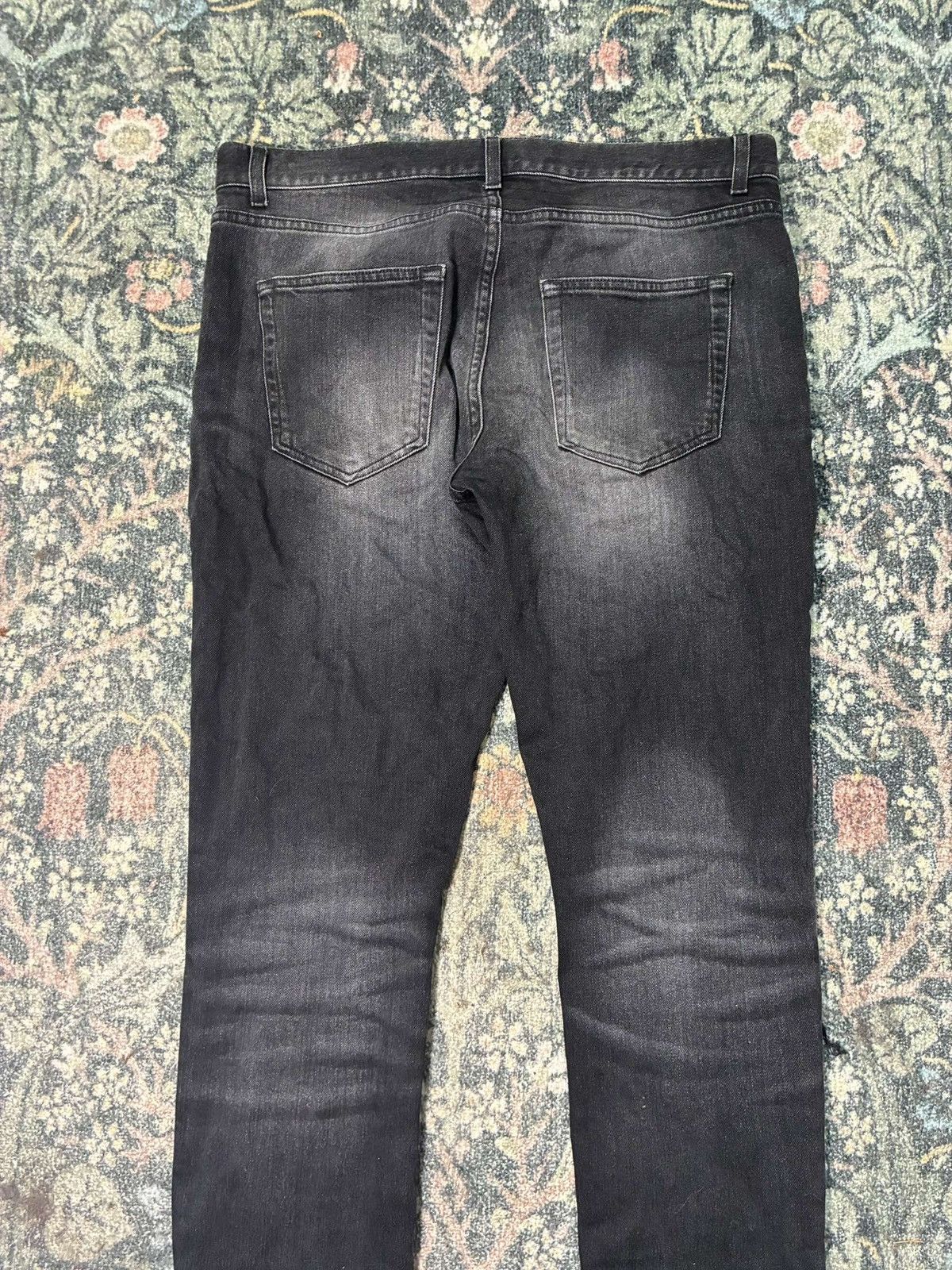 Saint Laurent Paris Saint Laurent Paris D02 Cat Whisker Denim Size US 31 - 4 Thumbnail