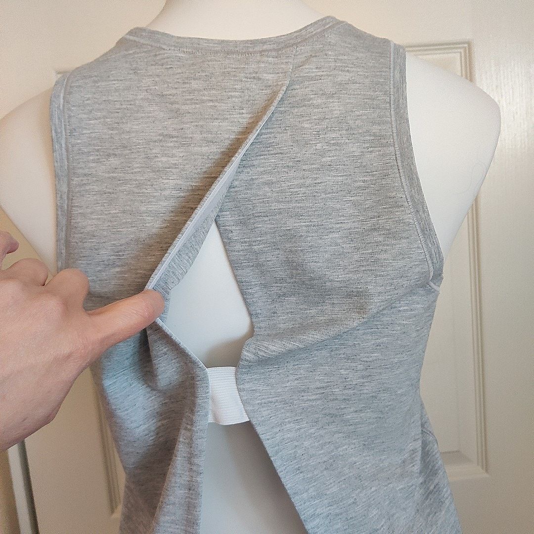 Lululemon Lululemon Minimal Tank Heathered Power Grey Size M / US 6-8 / IT 42-44 - 3 Thumbnail
