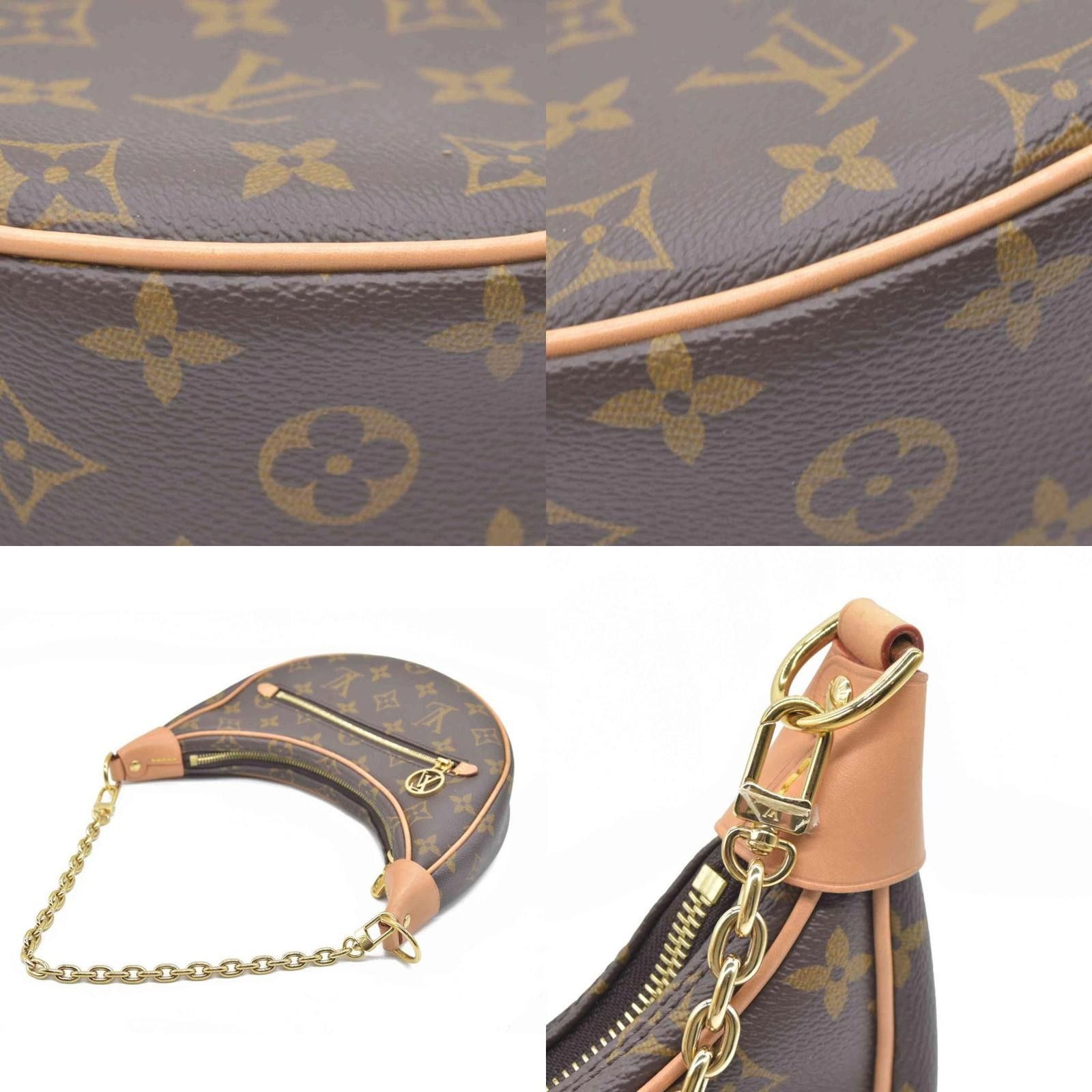 Louis Vuitton $2540 Louis Vuitton Monogram Loop Hobo Shoulder Bag RFID Size ONE SIZE - 4 Thumbnail
