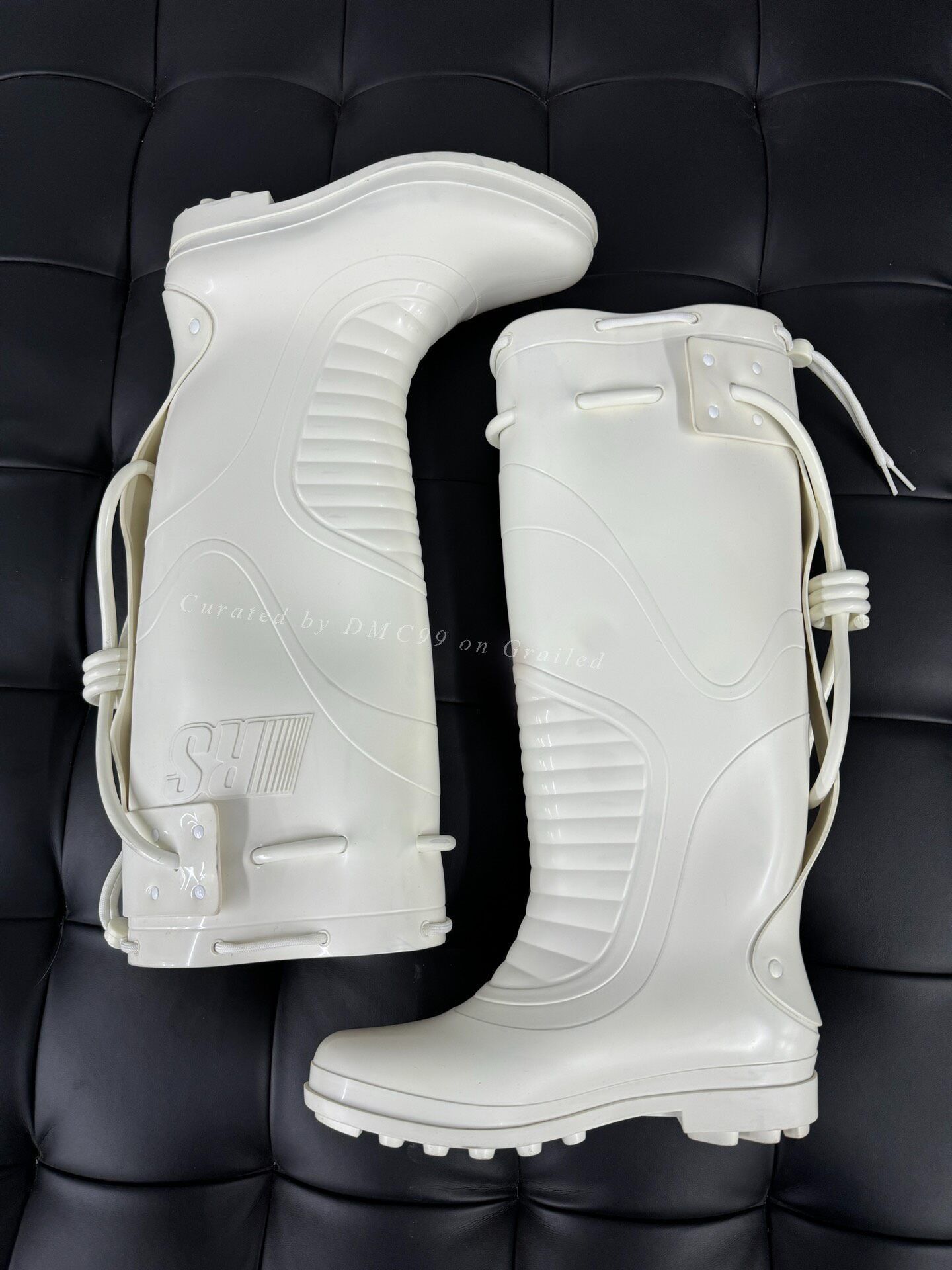 Raf Simons Raf Simons Blade Runner White Runway Rain Boots Size US 10 / EU 43 - 1 Thumbnail