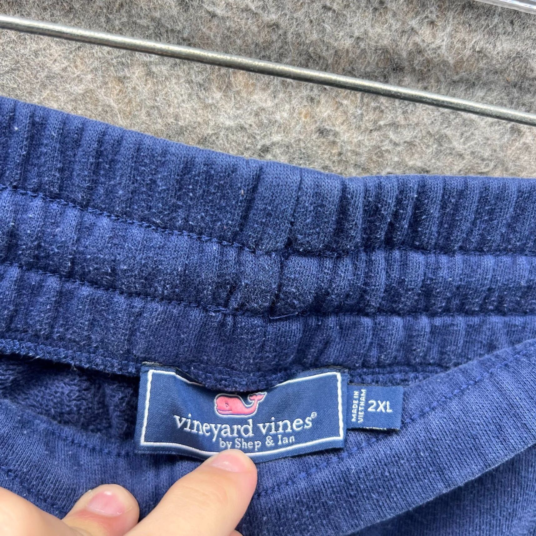Vineyard Vines Vineyard Vines Sweatpants Men 2XL Adult Blue Navy Jogger Fleece Tapered Size US 39 - 7 Thumbnail
