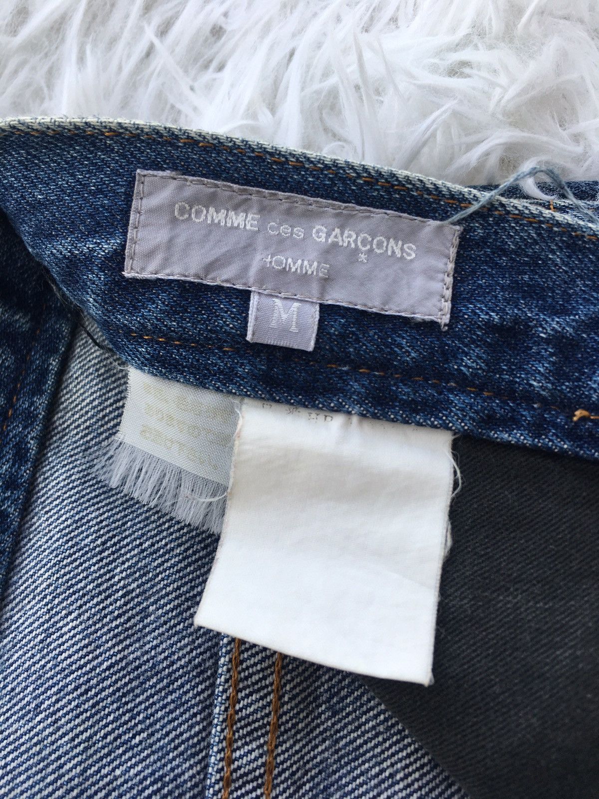 Comme des Garcons Rare CDG Comme Des Garcons Homme Classic Straight Cut Jean Size US 29 - 12 Thumbnail