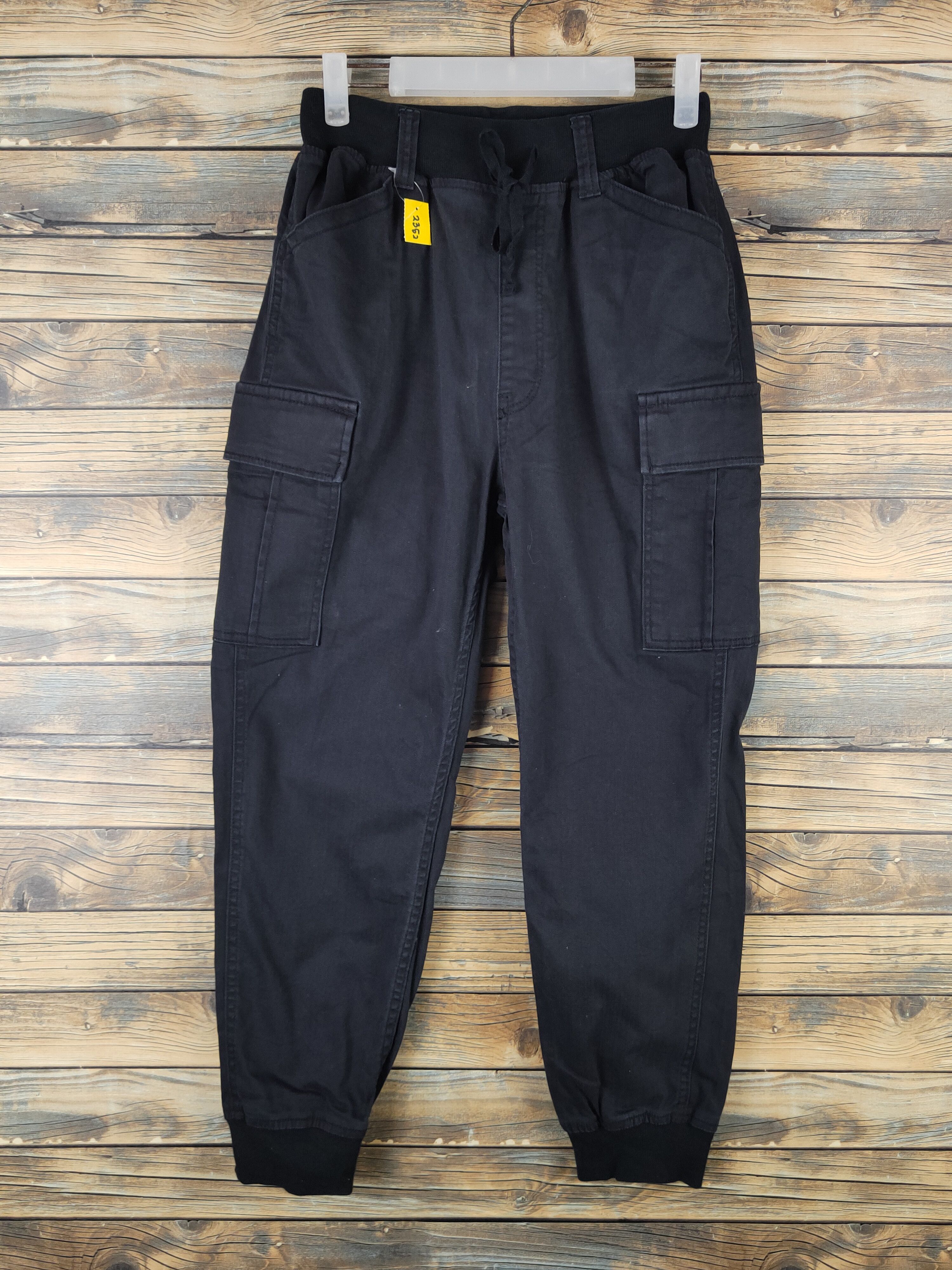 Japanese Brand DL Cube Sugar Black Multipocket Joggers #2352 Size US 27 - 1 Thumbnail