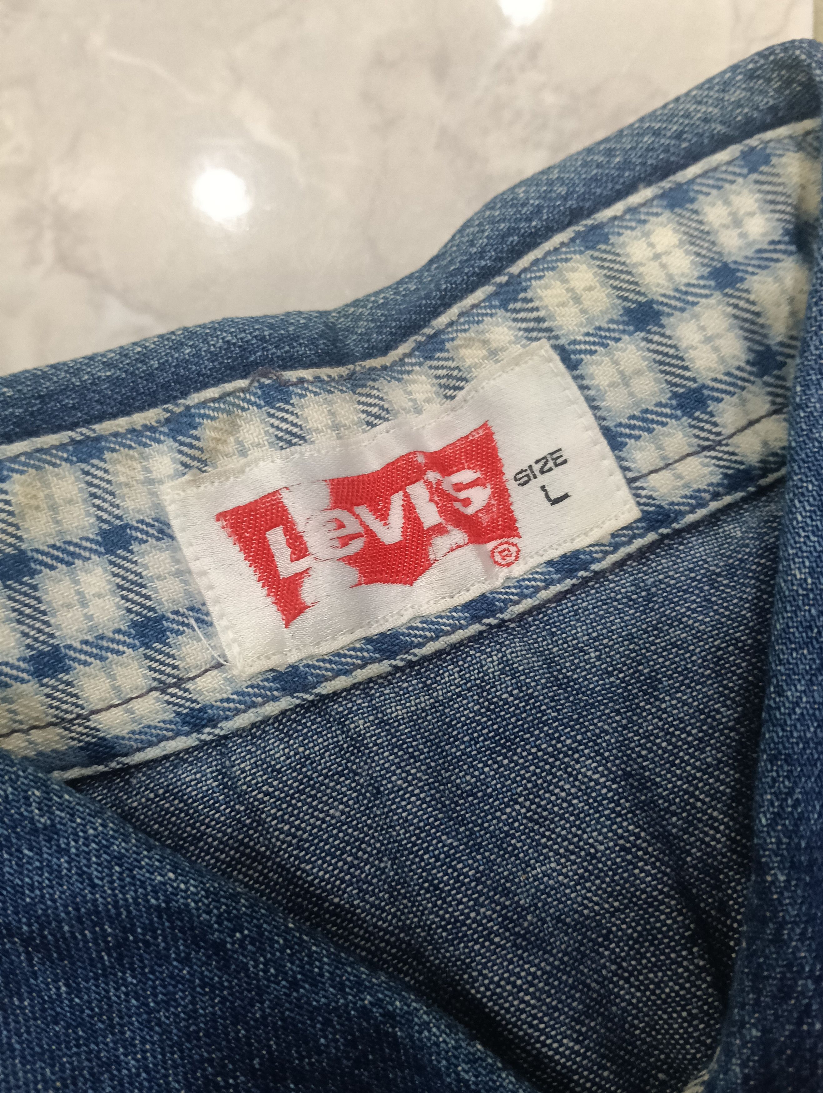 Levi's Vintage Clothing Vintage Repro Levis Big E Button Size US M / EU 48-50 / 2 - 5 Thumbnail