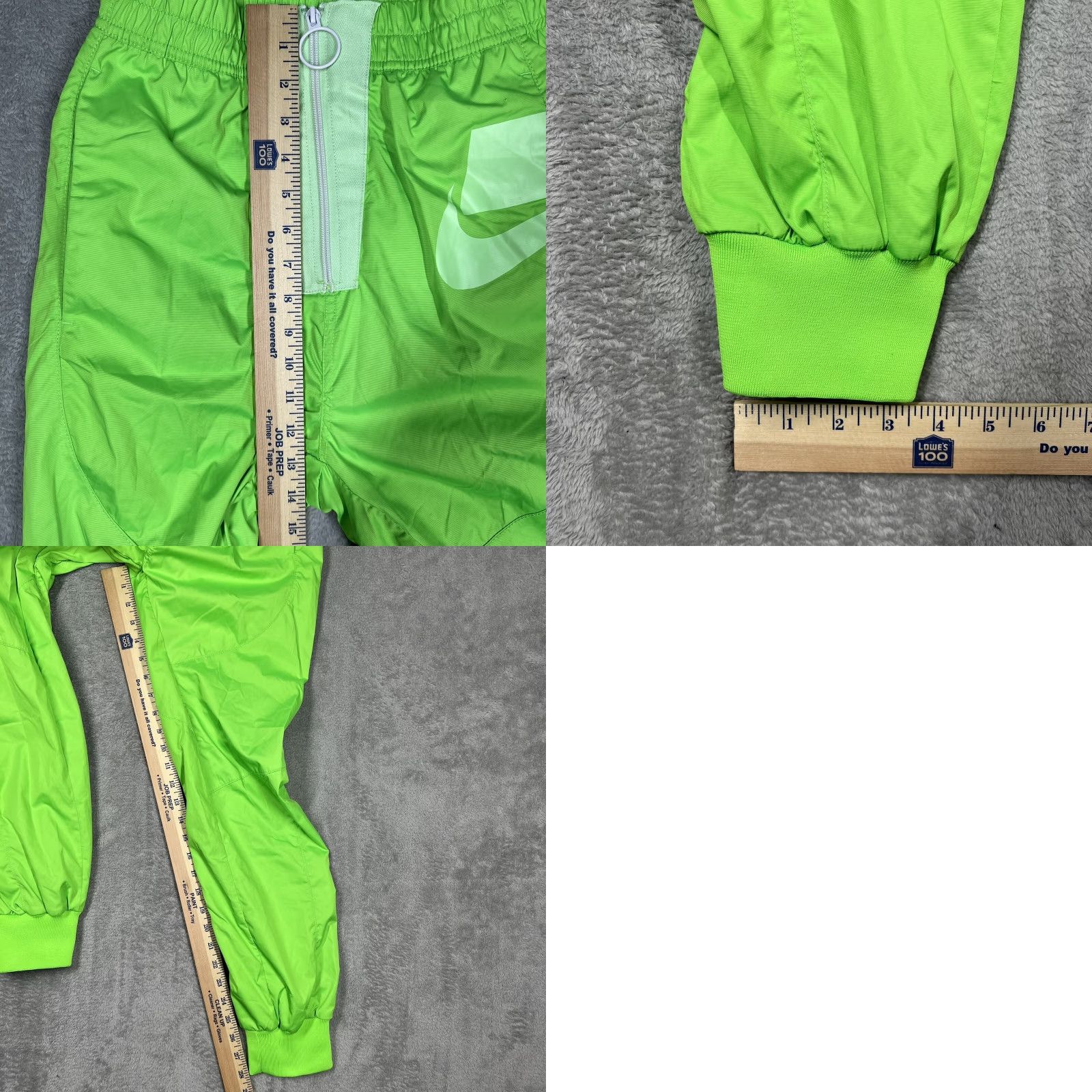 Nike Nike Sportswear NSW Women's XS 24” Waist CT0880-398 Neon Green Trousers EUC Size 26" / US 2 / IT 38 - 8 Thumbnail