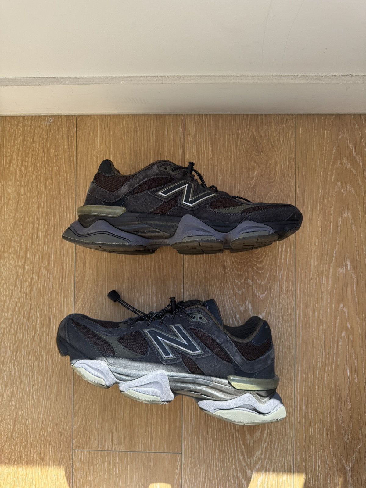 New Balance New Balance 9060 "Blacktop/Dark Moss/Black" sneakers Size US 10 / EU 43 - 1 Thumbnail