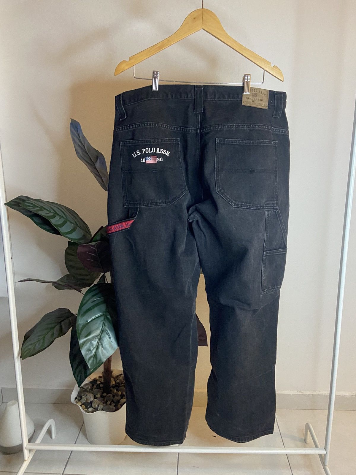 U.S. Polo Assn. VINTAGE US POLO ASSN JEANS😊❤️ Size US 38 / EU 54 - 2 Thumbnail