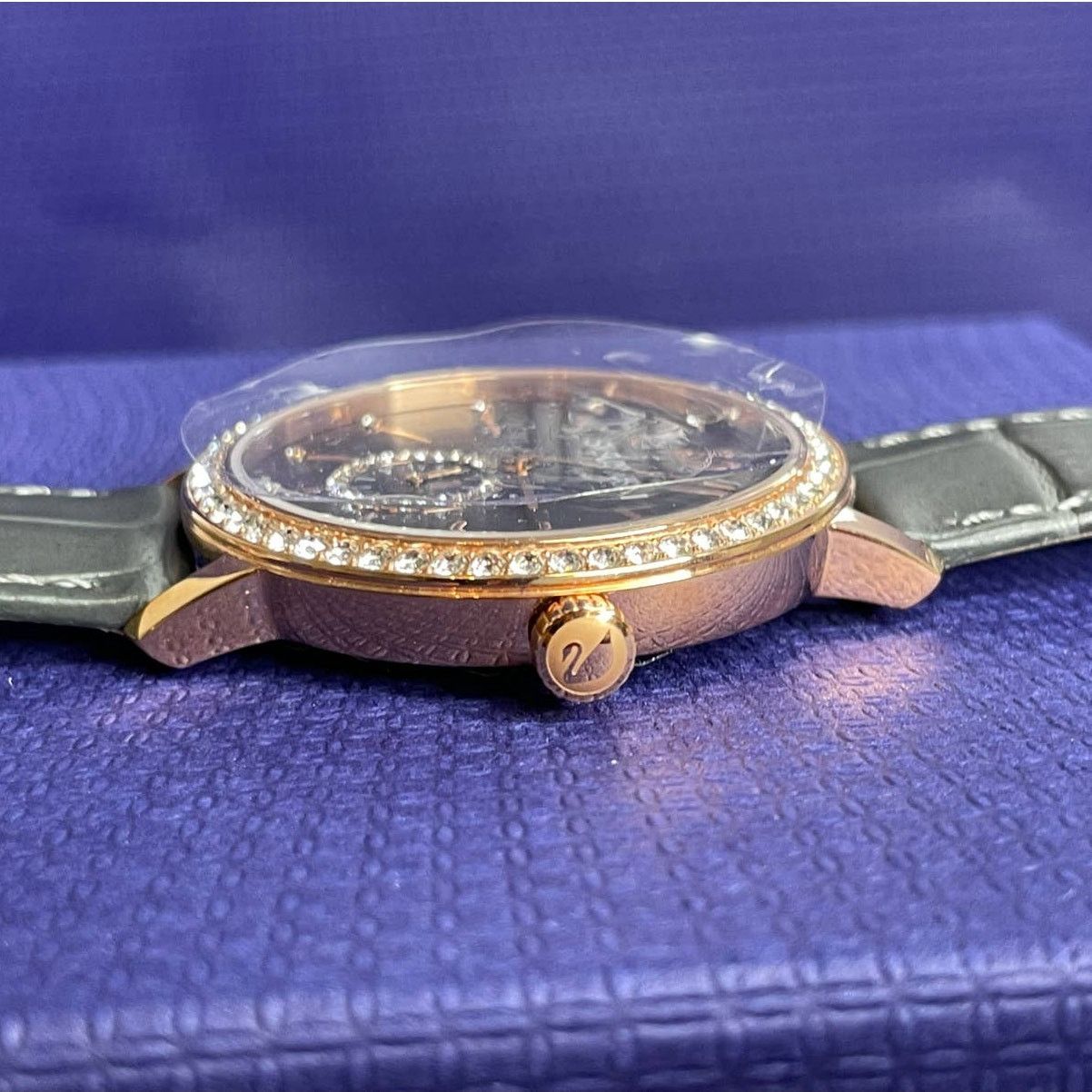 Swarovski Swarovski Graceful Lady Watch Grey Band 37mm Case Size ONE SIZE - 4 Thumbnail