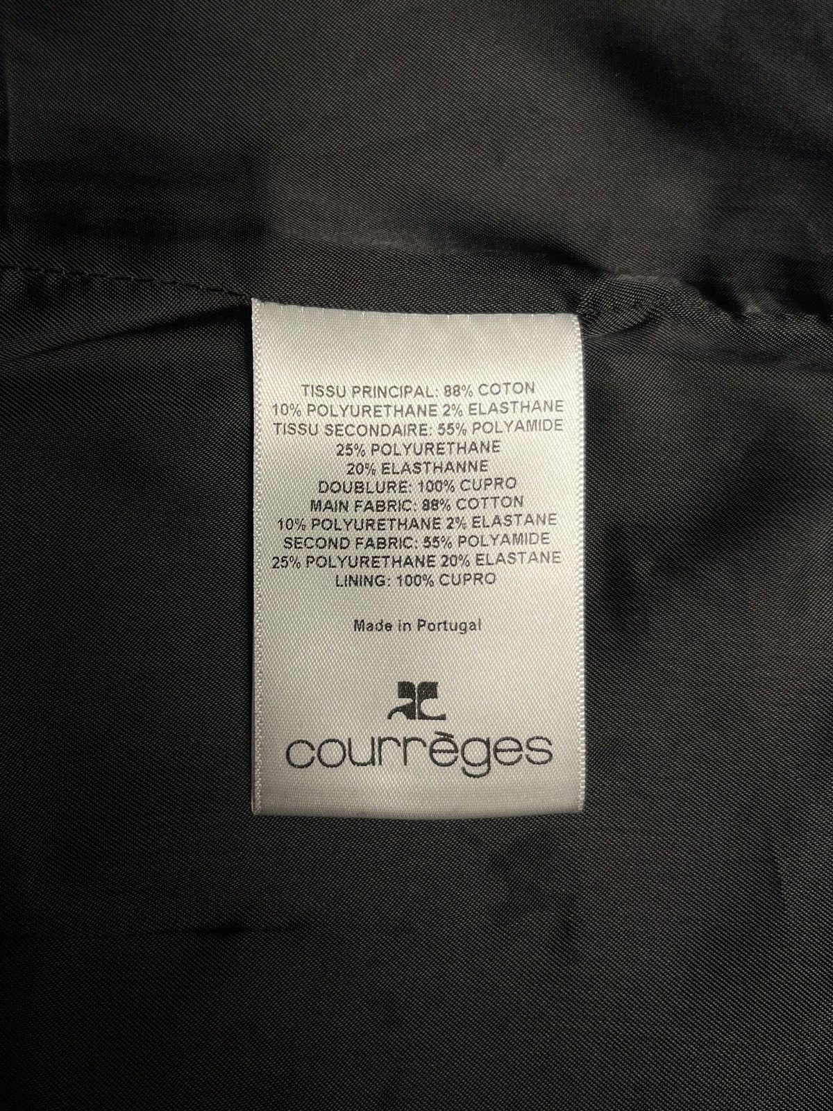 Courreges Courrèges zipped vinyl jacket Size US S / EU 44-46 / 1 - 5 Thumbnail