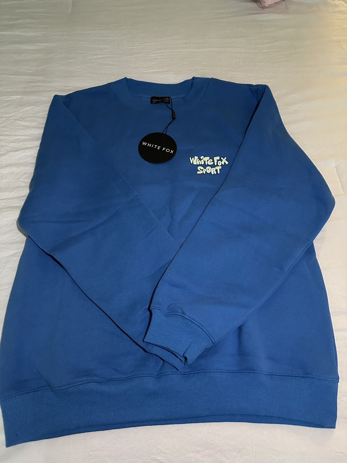 Other White Fox Boutique Blue Sweatshirt Size XS / US 0-2 / IT 36-38 - 2 Thumbnail
